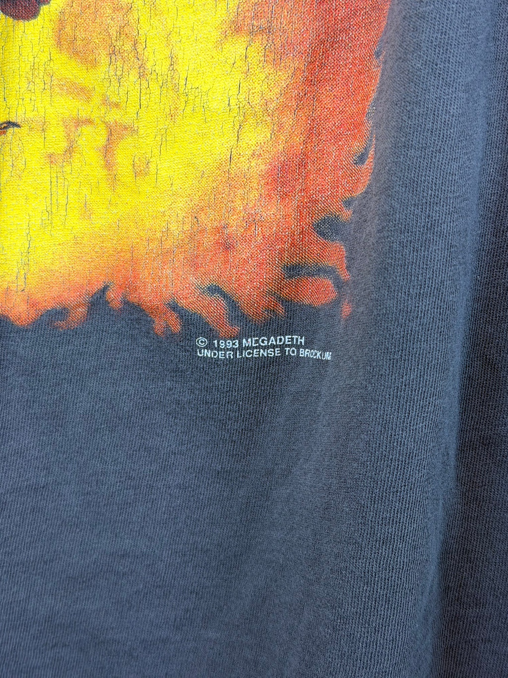 Vintage Megadeath Faded & Thrashed T-Shirt