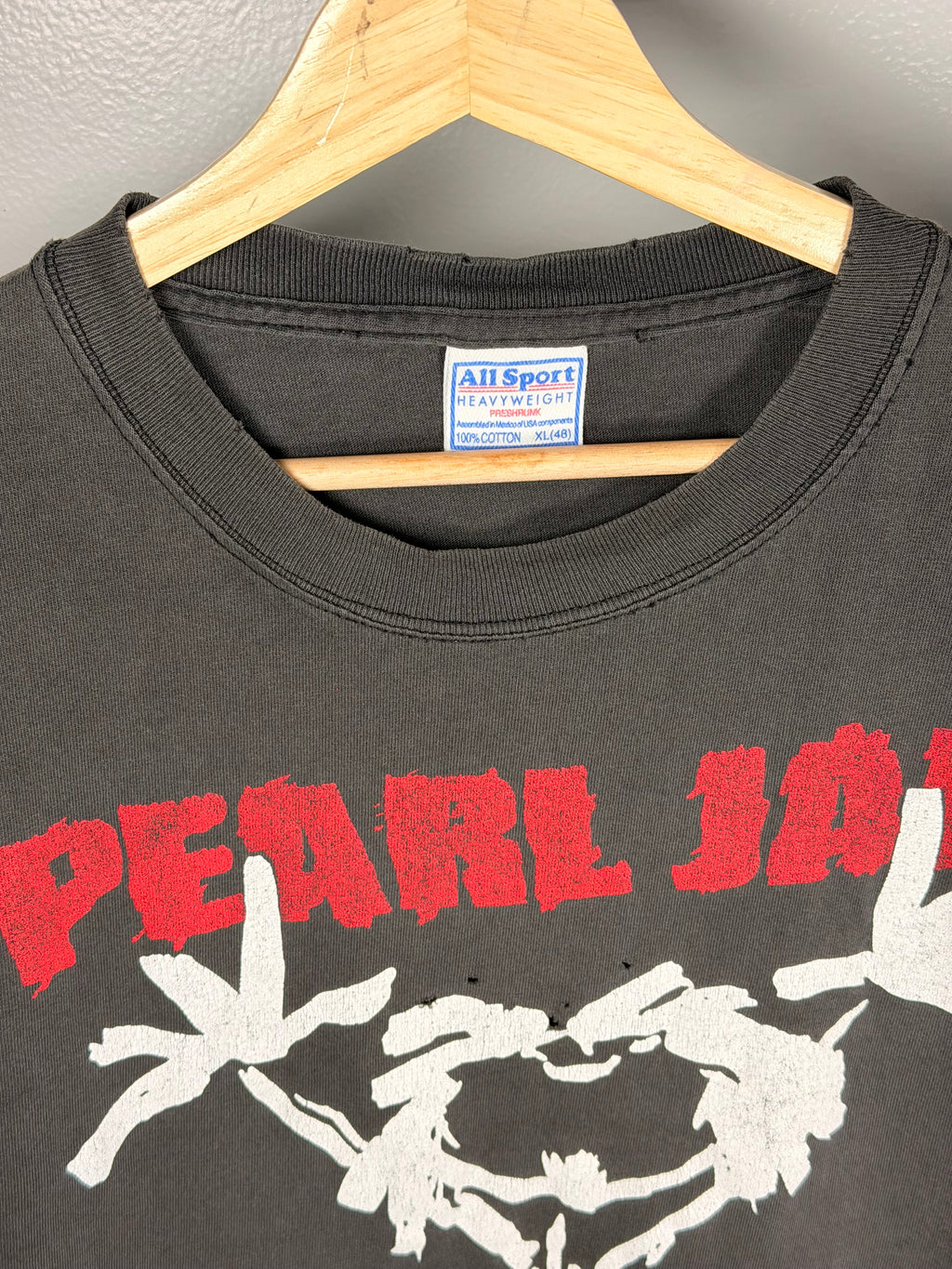 Vintage Pearl Jam Faded & Thrashed Alive T-Shirt