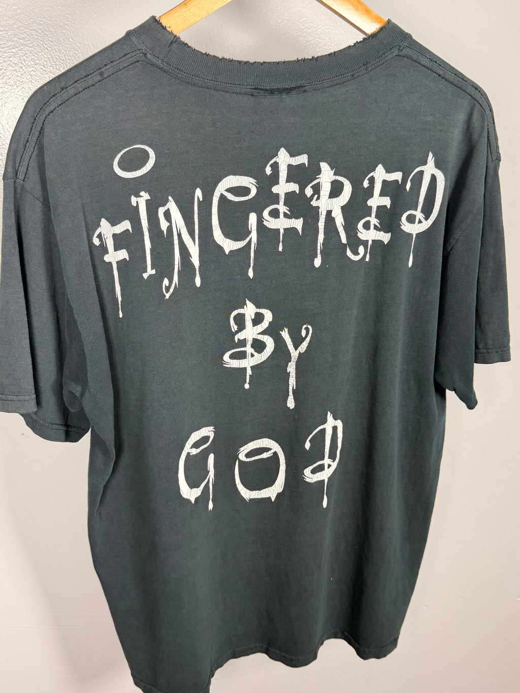 Vintage Rare Cradle Of Filth Fingered By God Spanish Boot T-Shirt