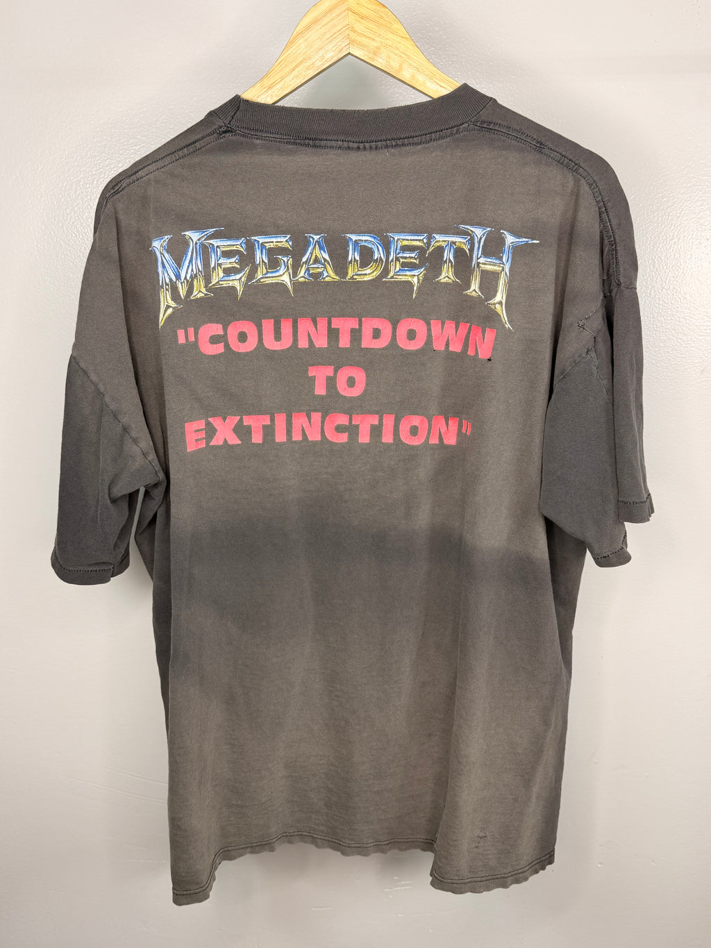 Vintage Megadeath Faded & Thrashed T-Shirt