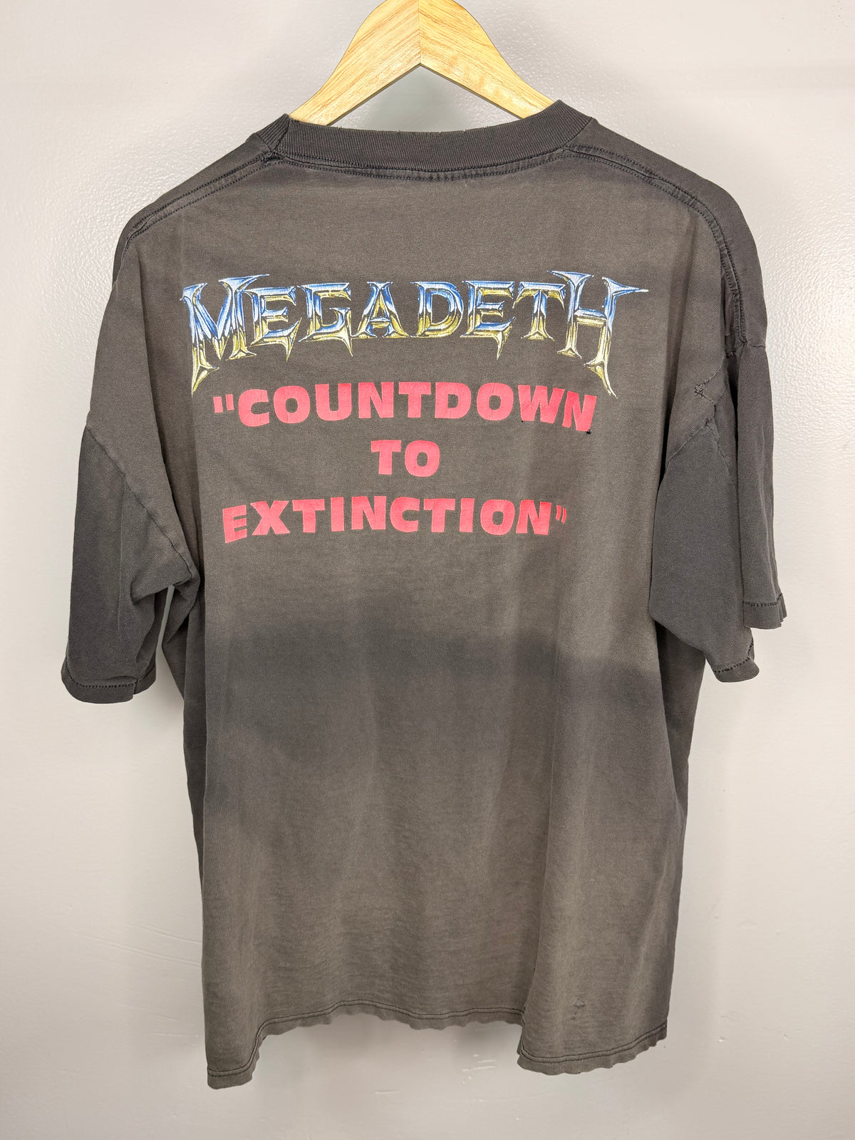 Vintage Megadeath Faded & Thrashed T-Shirt