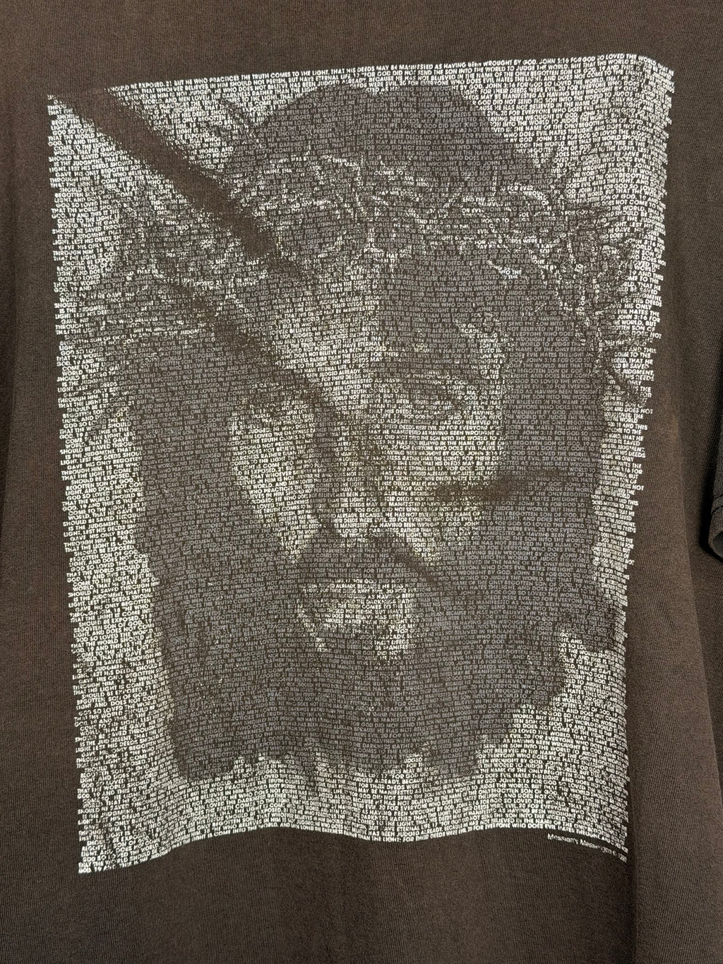 Vintage Faded & Thrashed Jesus Scripture T-Shirt