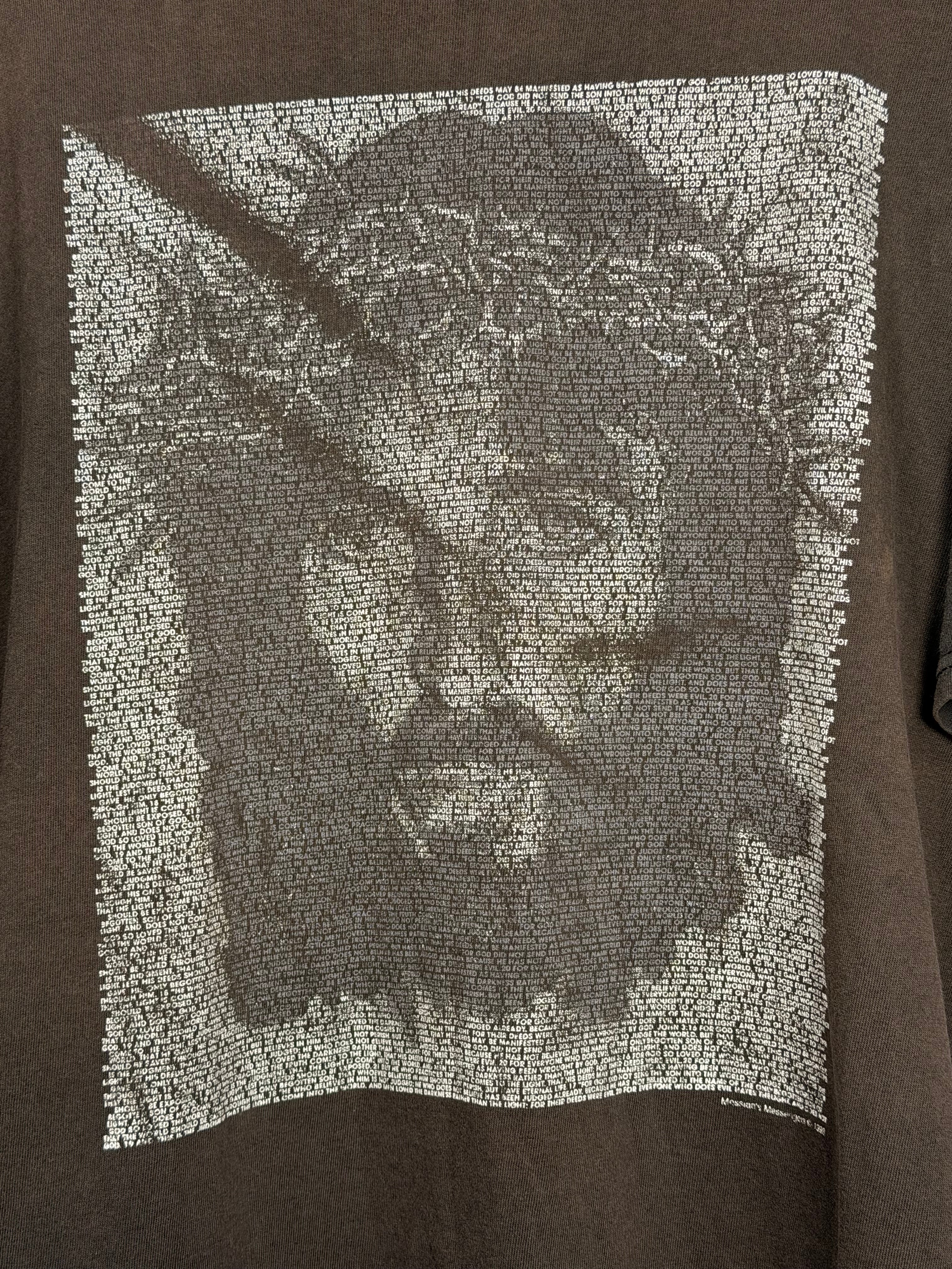Vintage Faded & Thrashed Jesus Scripture T-Shirt