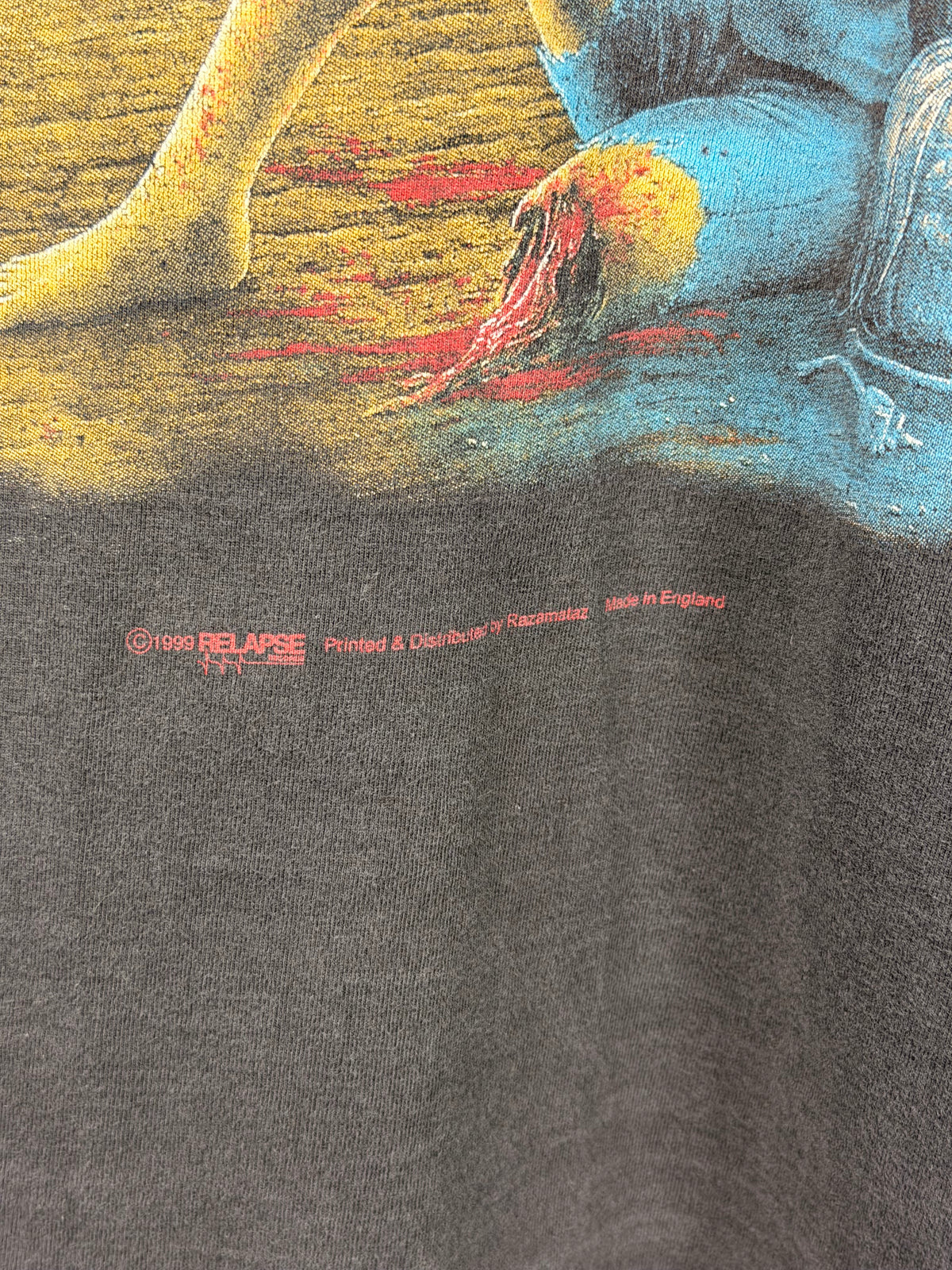Vintage Mortician Chainsaw Dismemberment Long Sleeve T-Shirt