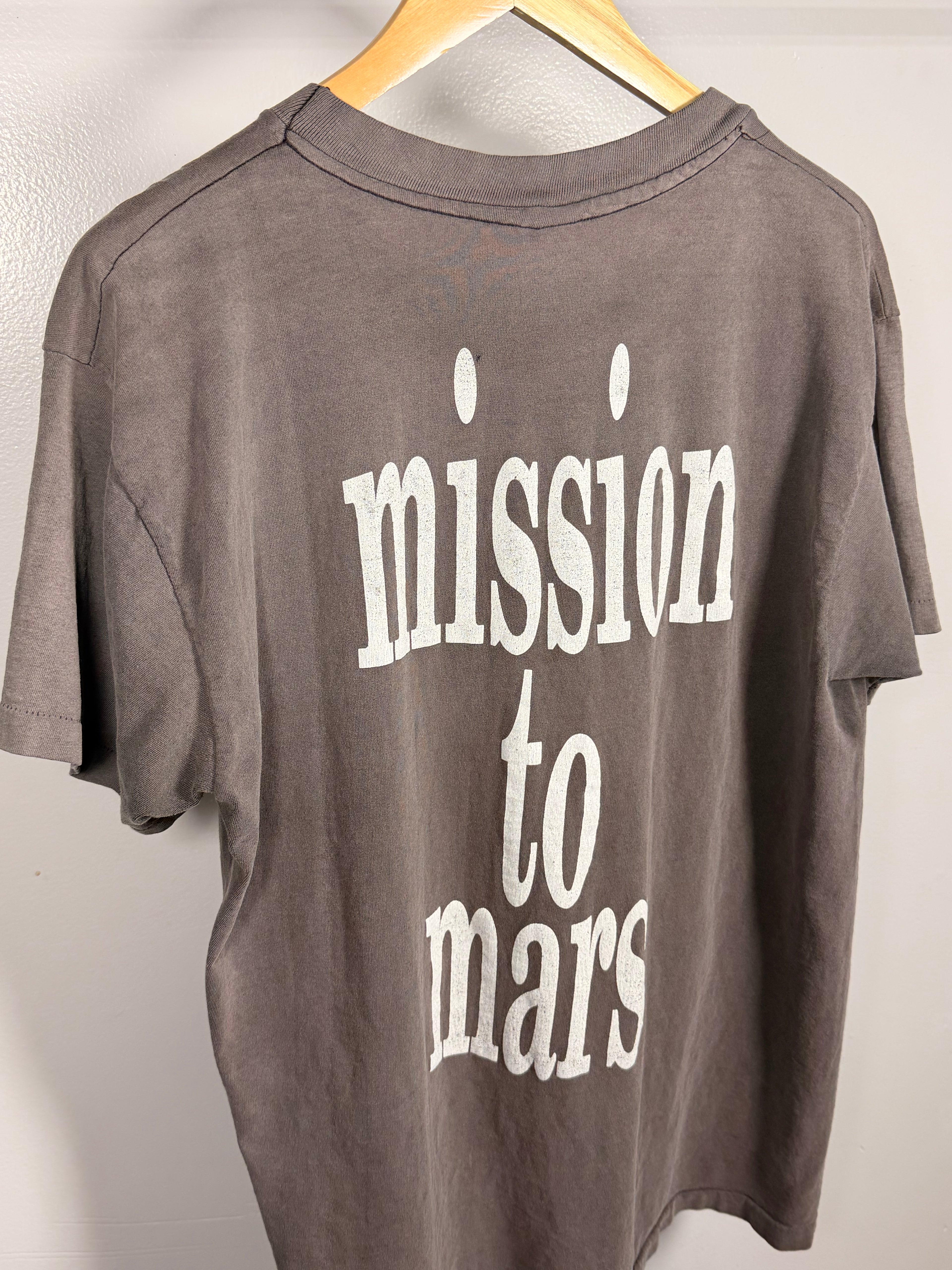 Vintage Faded Smashing Pumpkins Mission To Mars T-Shirt