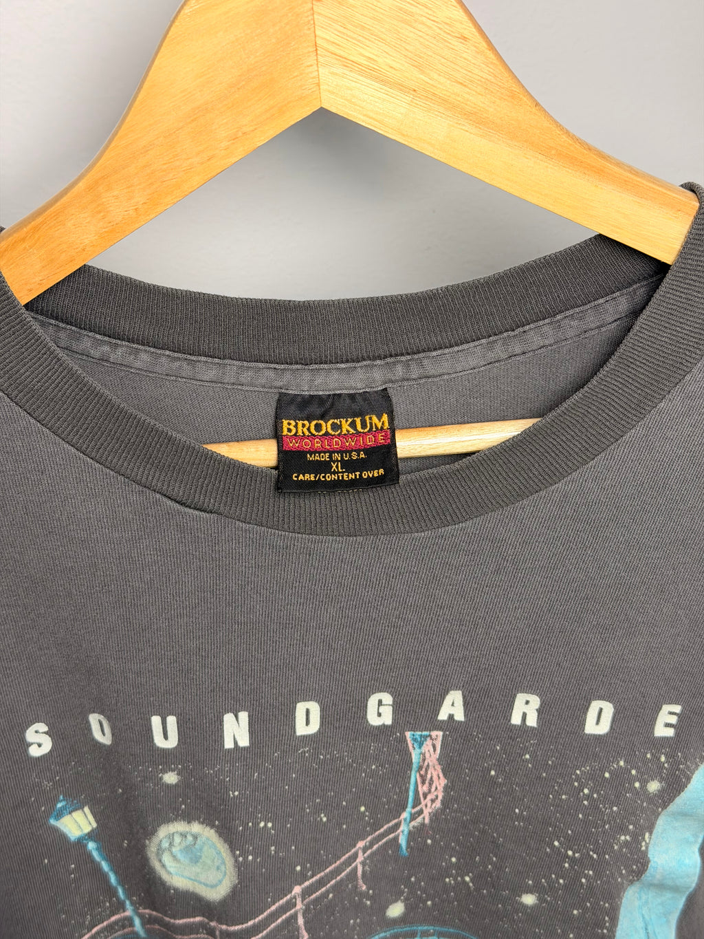 Vintage Faded SoundGarden Glow In The Dark T-Shirt