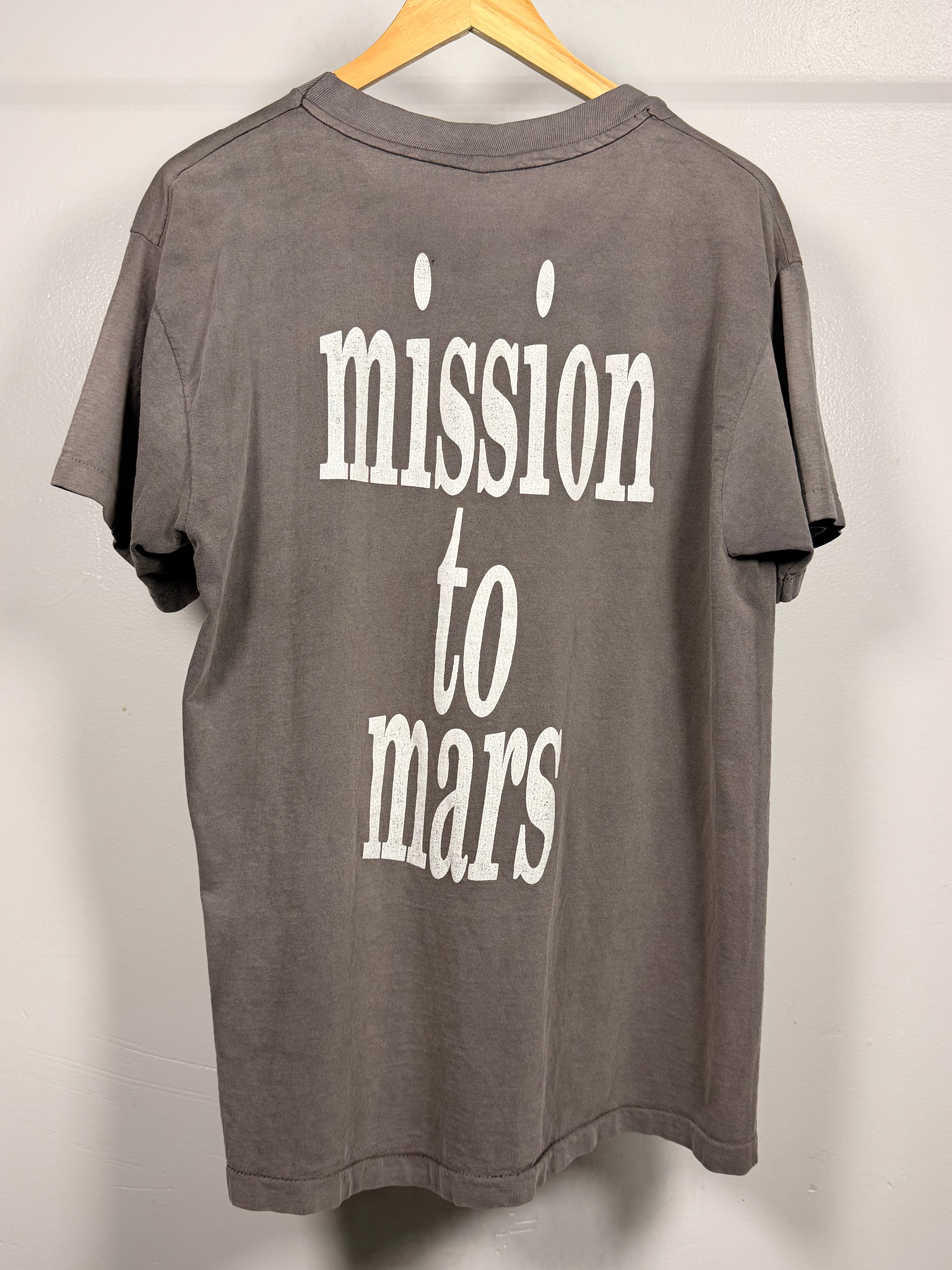 Vintage Faded Smashing Pumpkins Mission To Mars T-Shirt