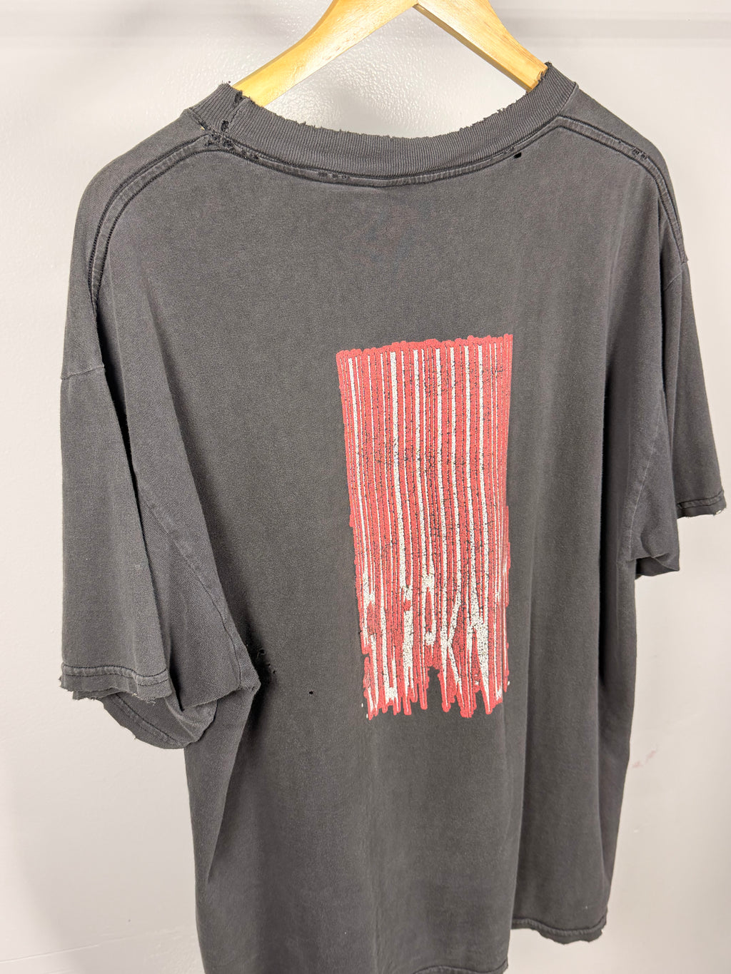 Vintage Slipknot Barcode Faded & Thrashed T-Shirt