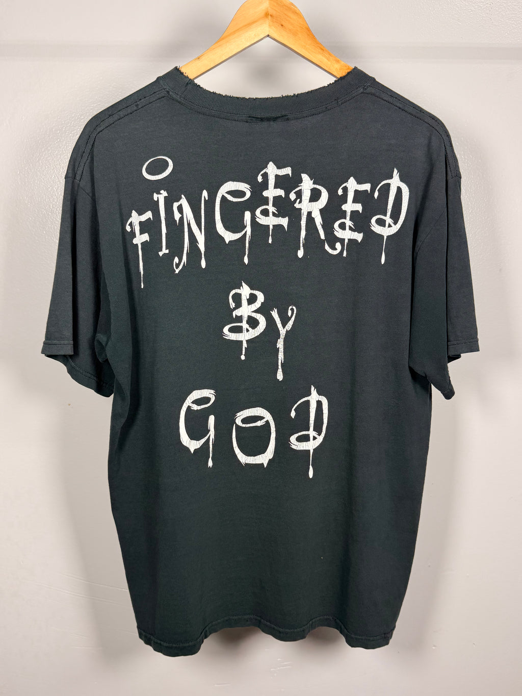 Vintage Rare Cradle Of Filth Fingered By God Spanish Boot T-Shirt