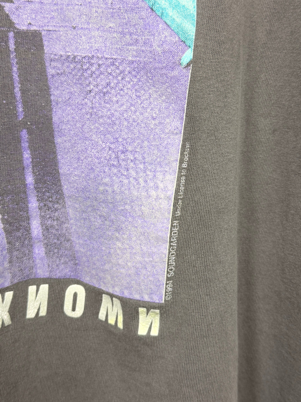 Vintage Faded SoundGarden Glow In The Dark T-Shirt