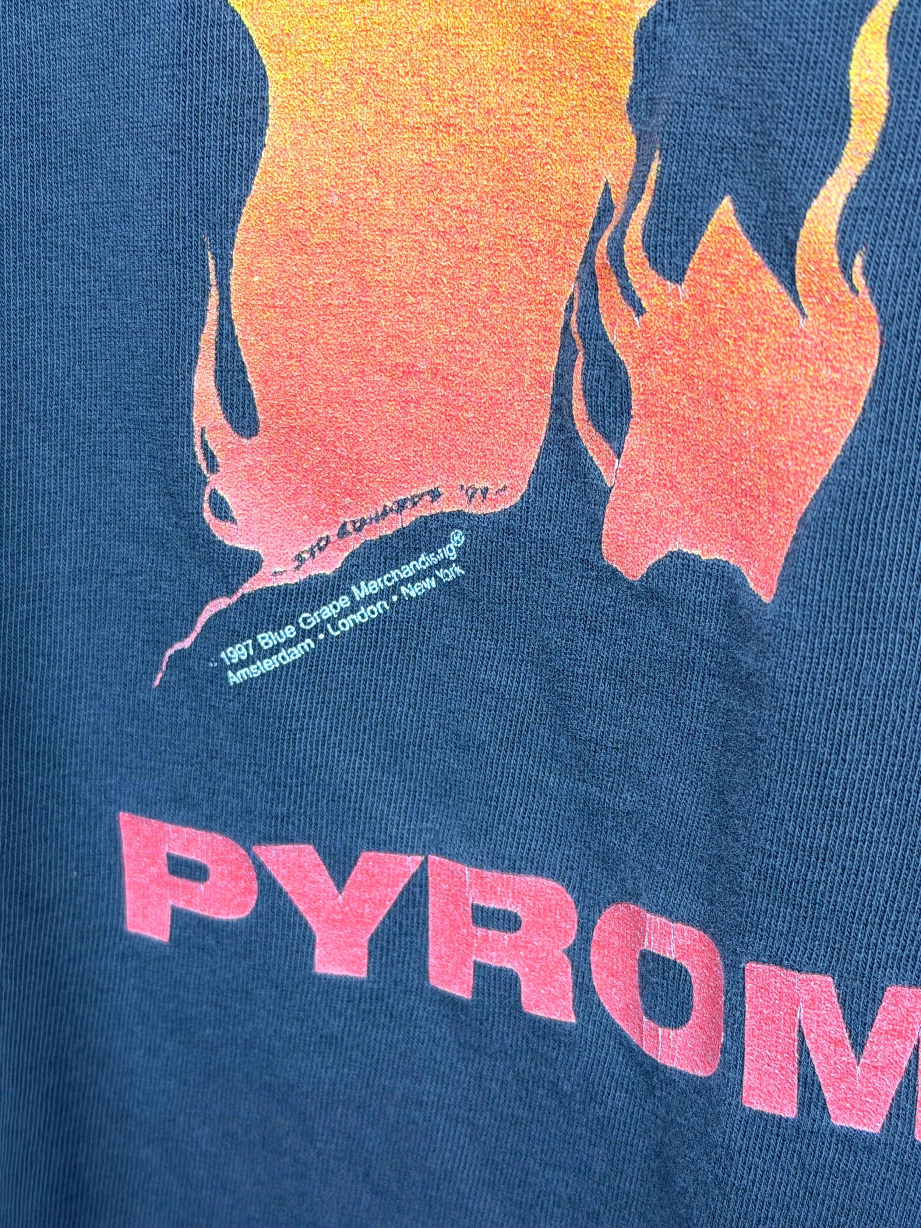 Vintage Faded & Thrashed Type-O Negative Pyromantic T-Shirt