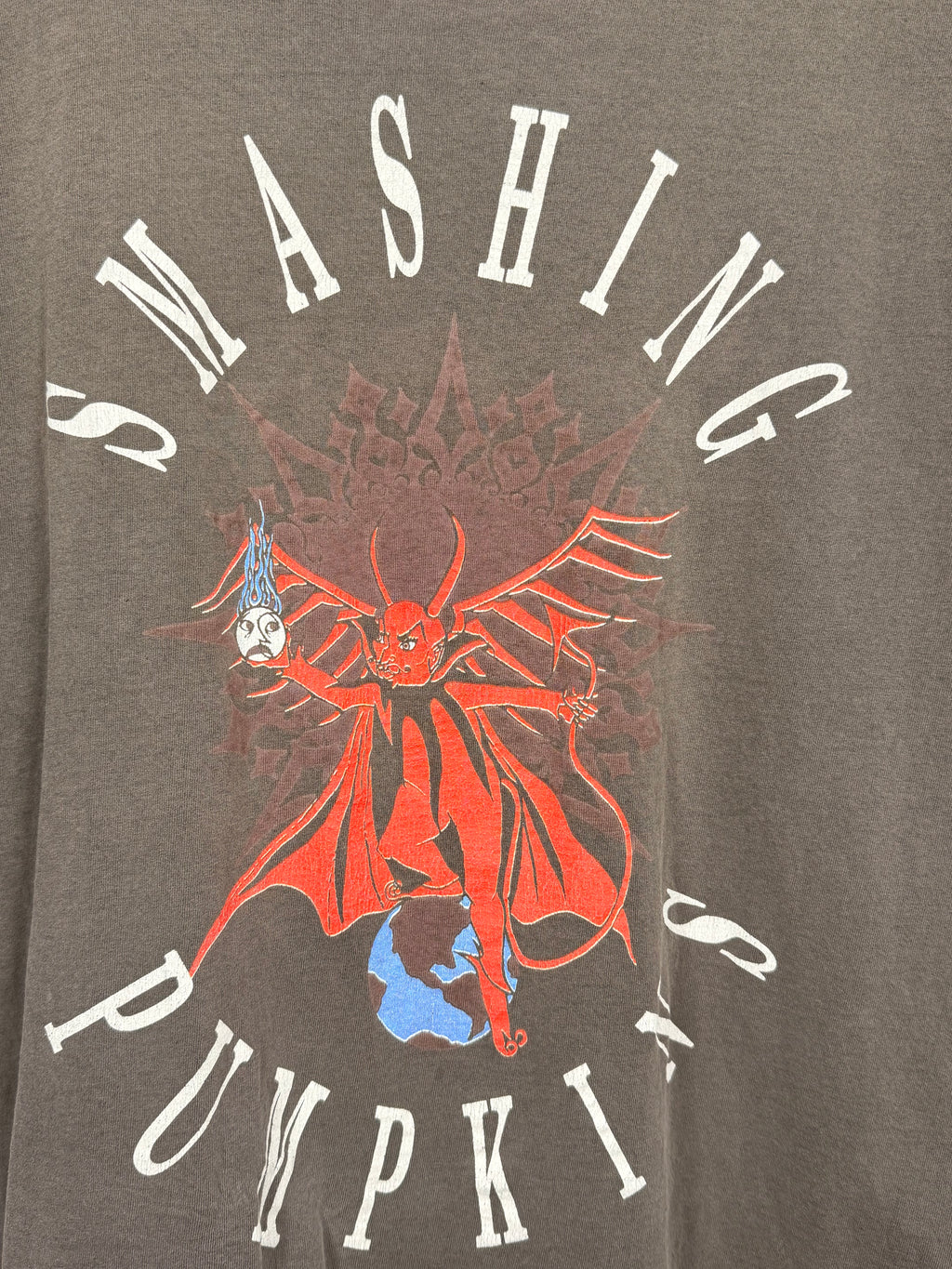 Vintage Faded Smashing Pumpkins Mission To Mars T-Shirt