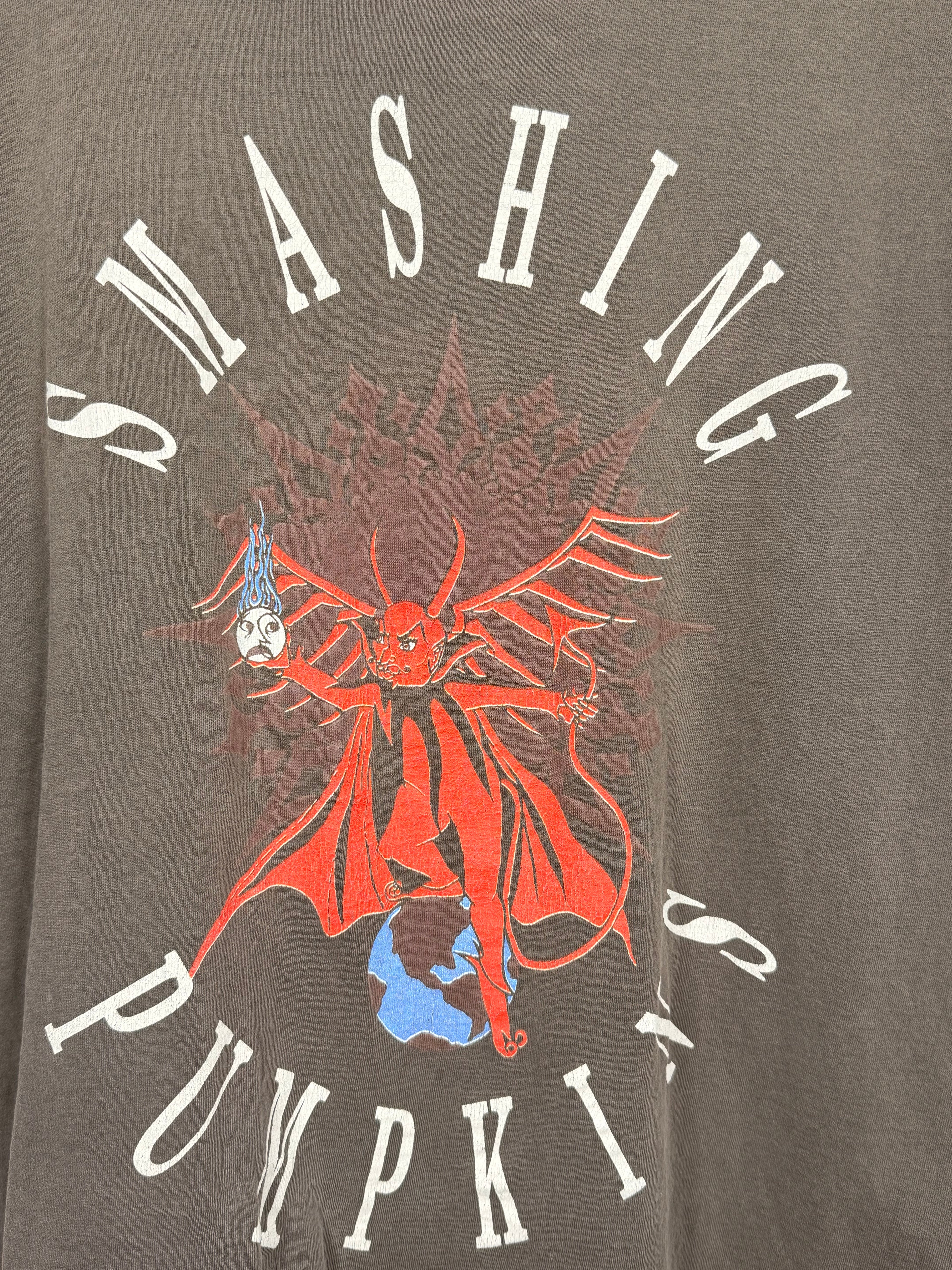 Vintage Faded Smashing Pumpkins Mission To Mars T-Shirt