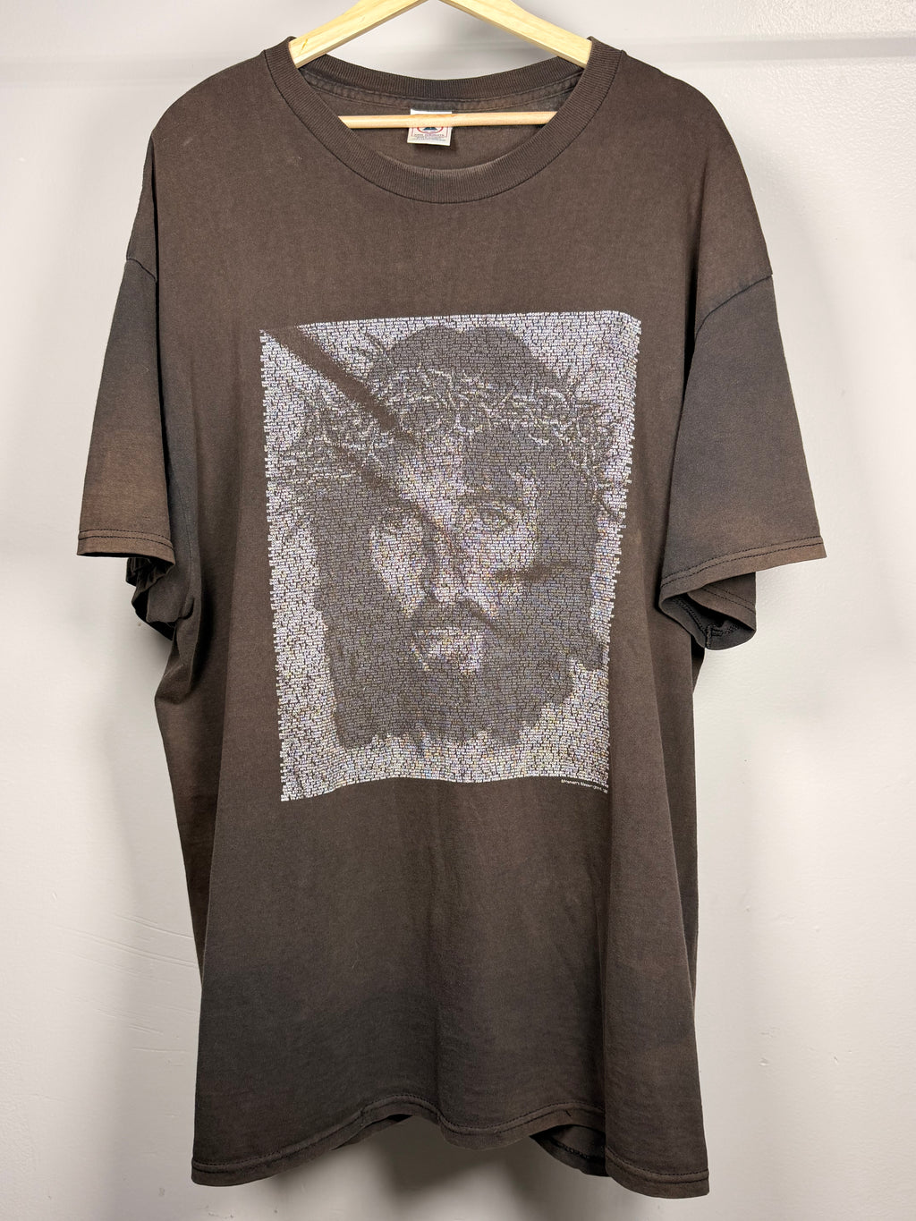 Vintage Faded & Thrashed Jesus Scripture T-Shirt