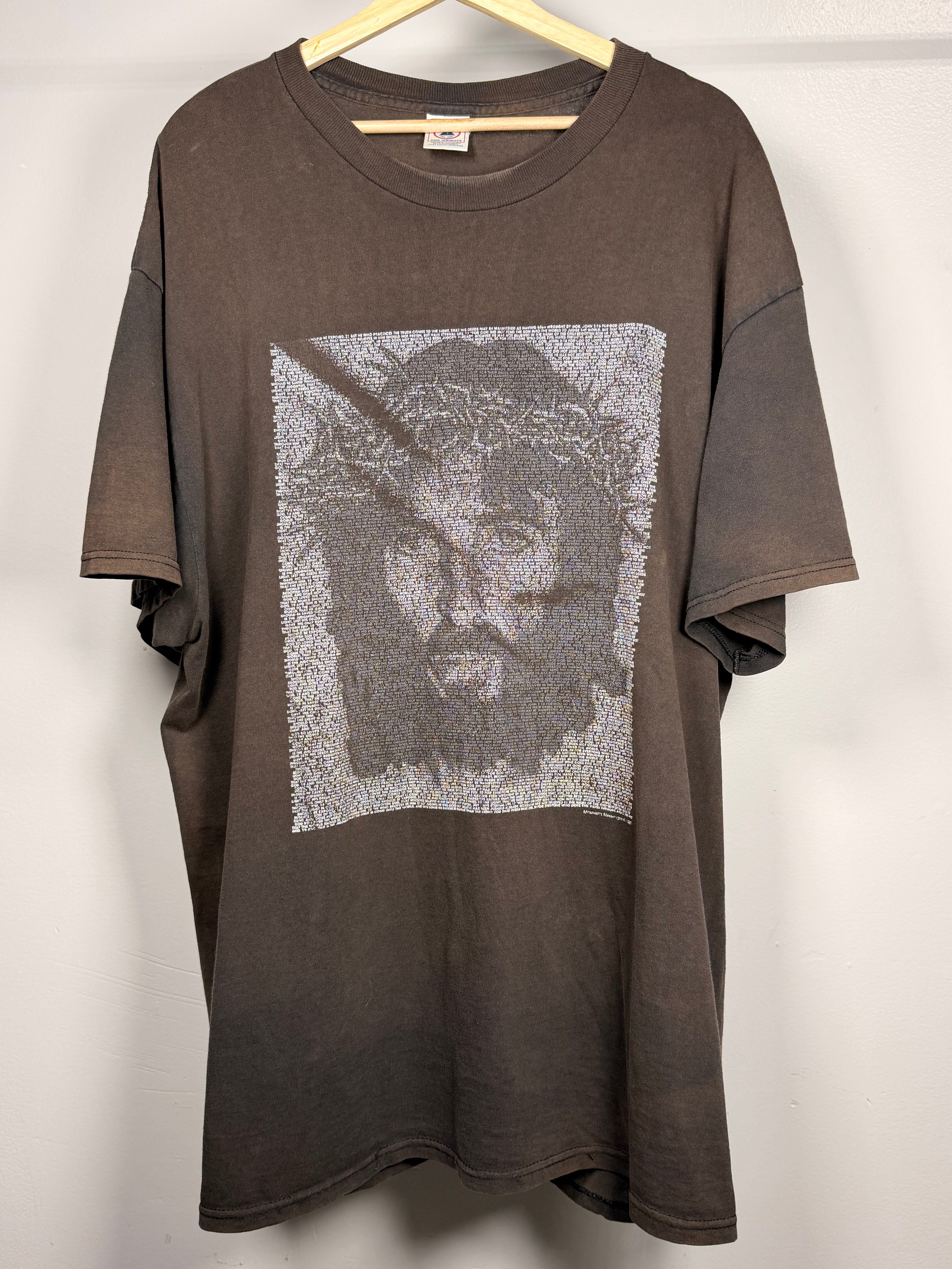 Vintage Faded & Thrashed Jesus Scripture T-Shirt