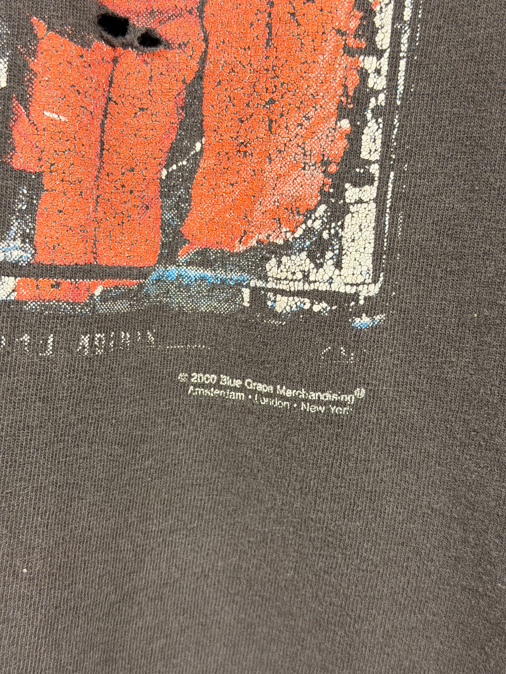 Vintage Slipknot Barcode Faded & Thrashed T-Shirt