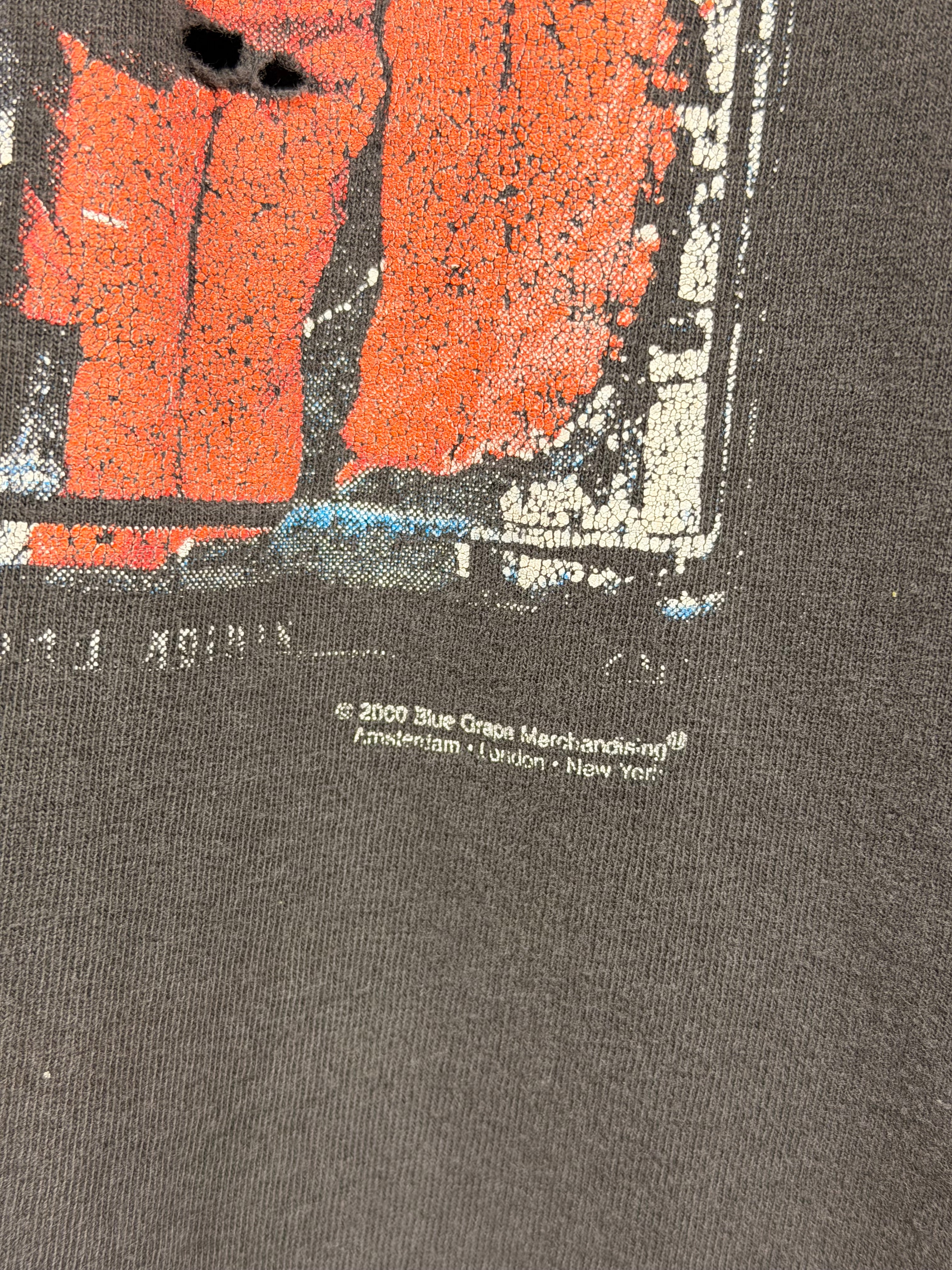 Vintage Slipknot Barcode Faded & Thrashed T-Shirt