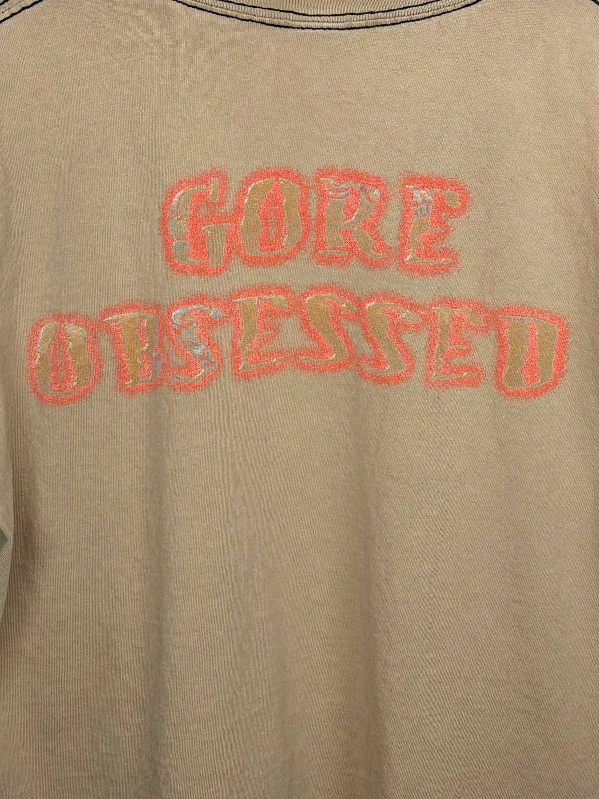 Faded Vintage Cannibal Corpse Gore Obsessed T-Shirt