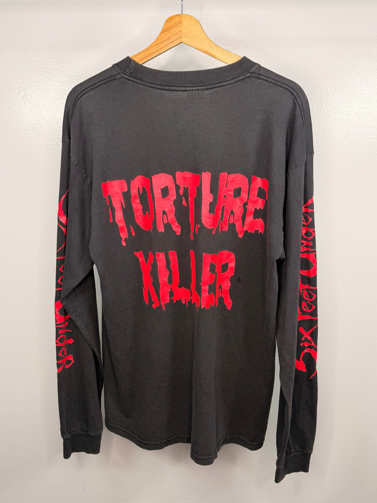 Smoked & Signed Six Feet Under Torture Killer Long Sleeve