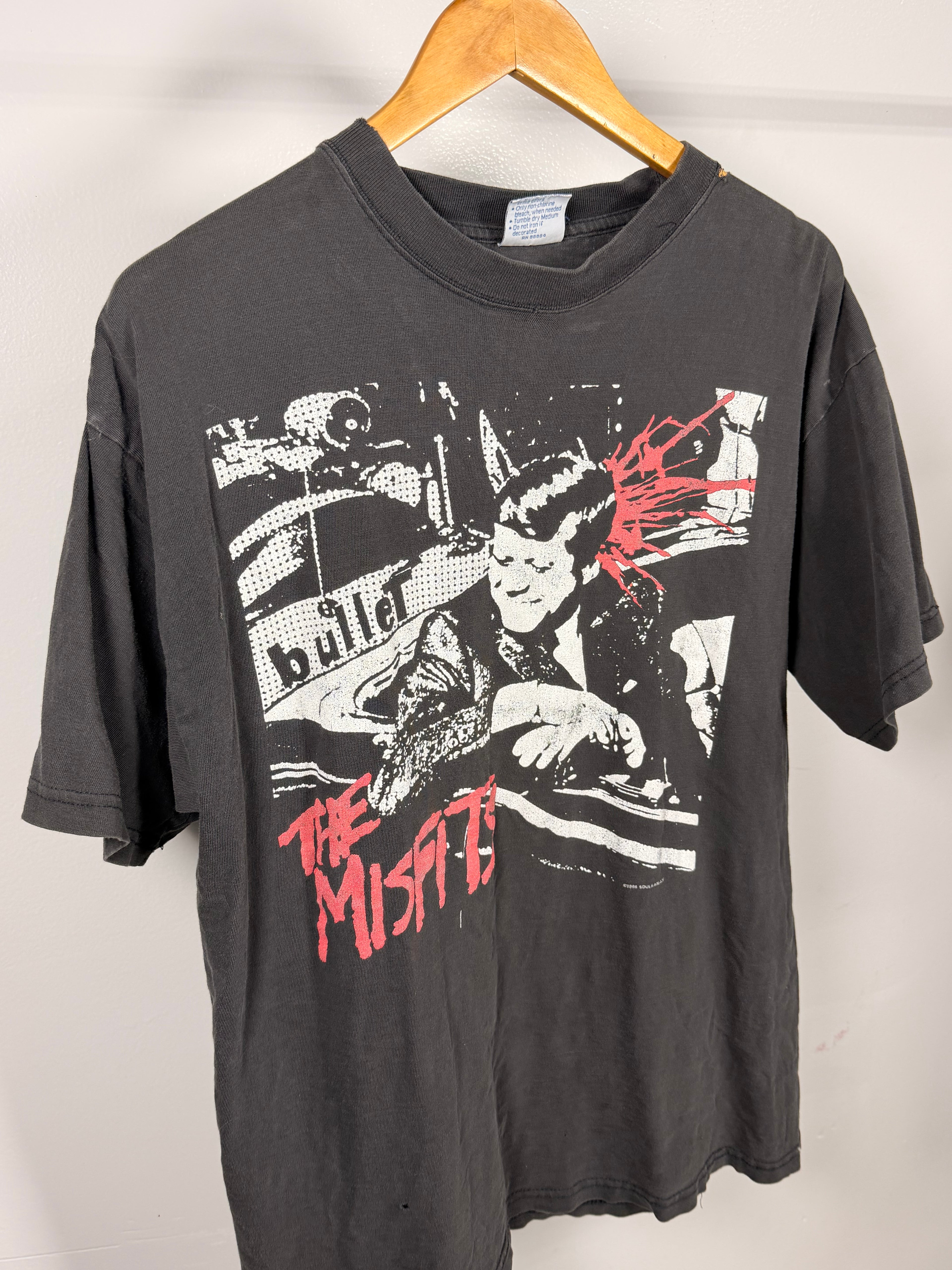 Vintage Misfits JFK Faded & Thrashed T-Shirt
