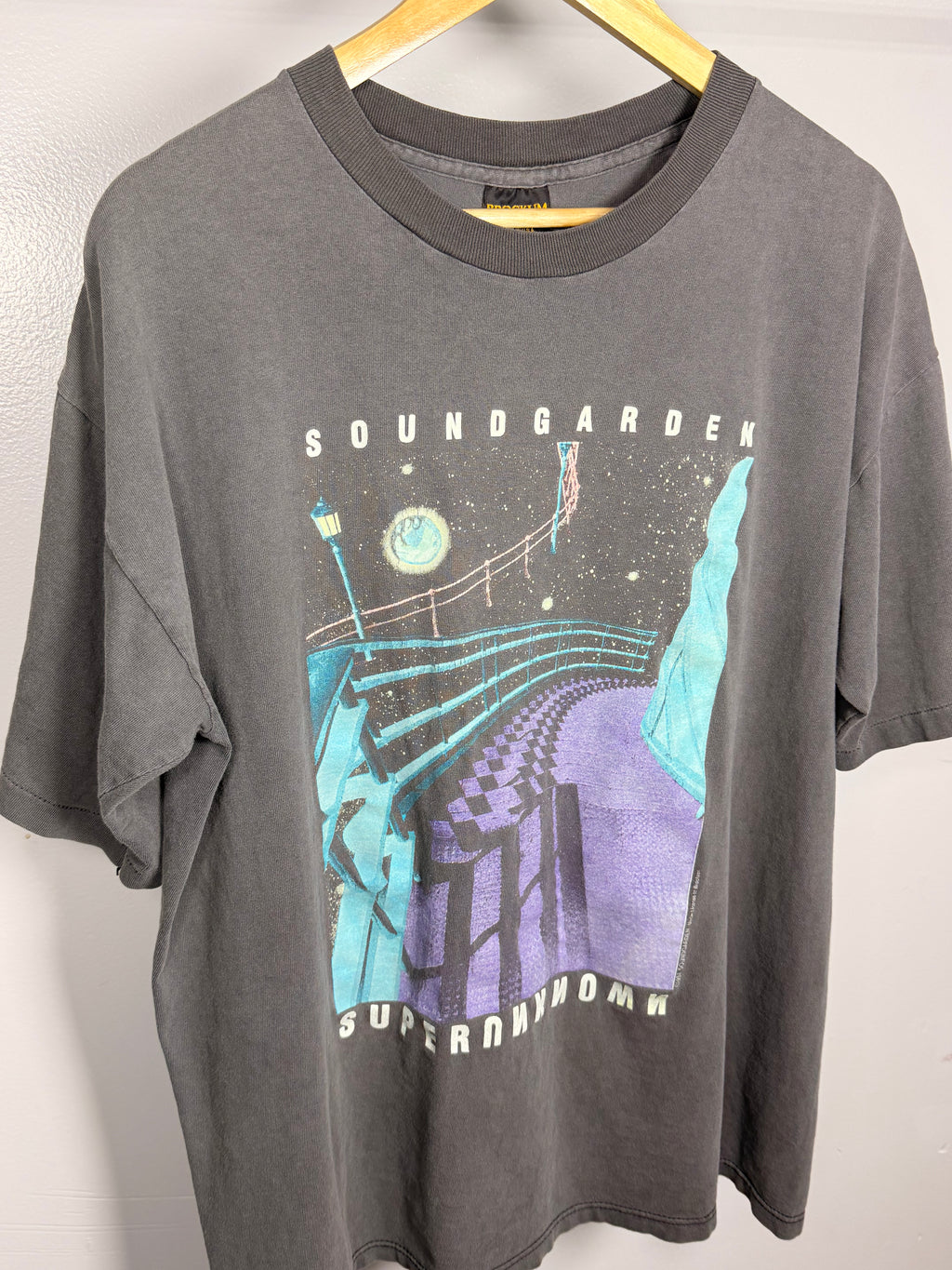Vintage Faded SoundGarden Glow In The Dark T-Shirt