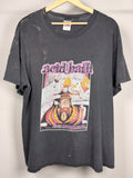 Faded & Thrashed Acid Bath Paegan Terrorism Tactics T-Shirt