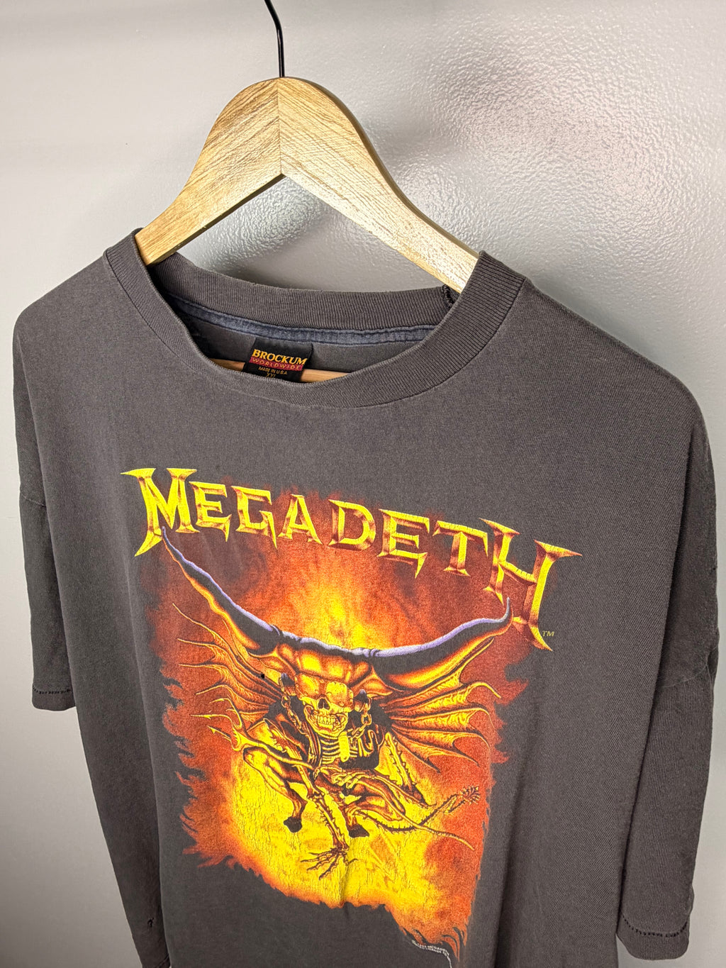 Vintage Megadeath Faded & Thrashed T-Shirt