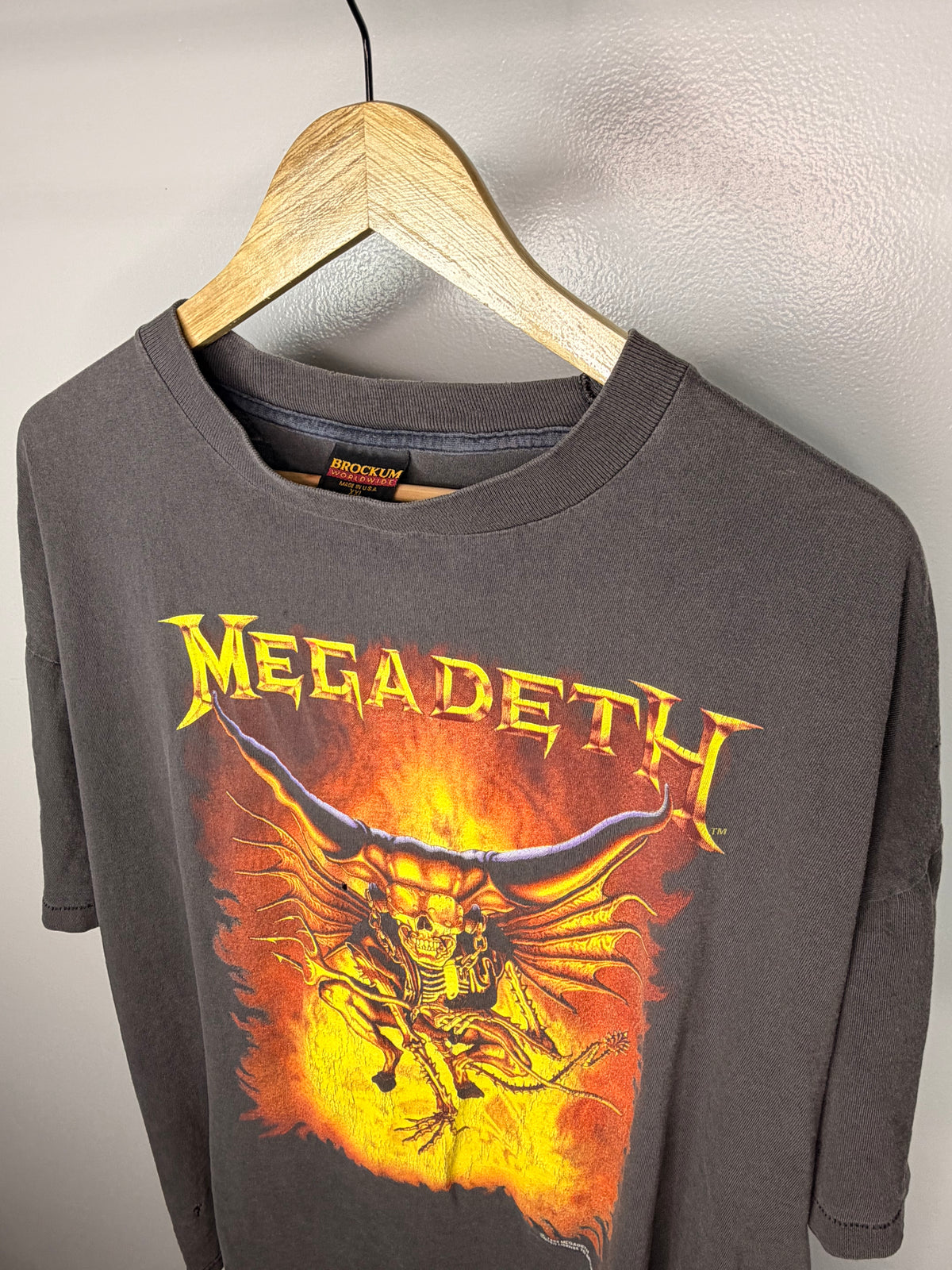 Vintage Megadeath Faded & Thrashed T-Shirt