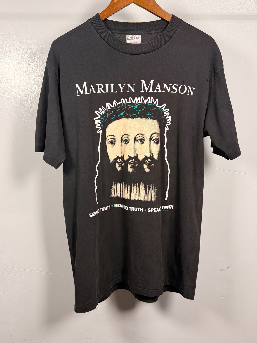 Vintage 90s Marilyn Manson Believe T-Shirt