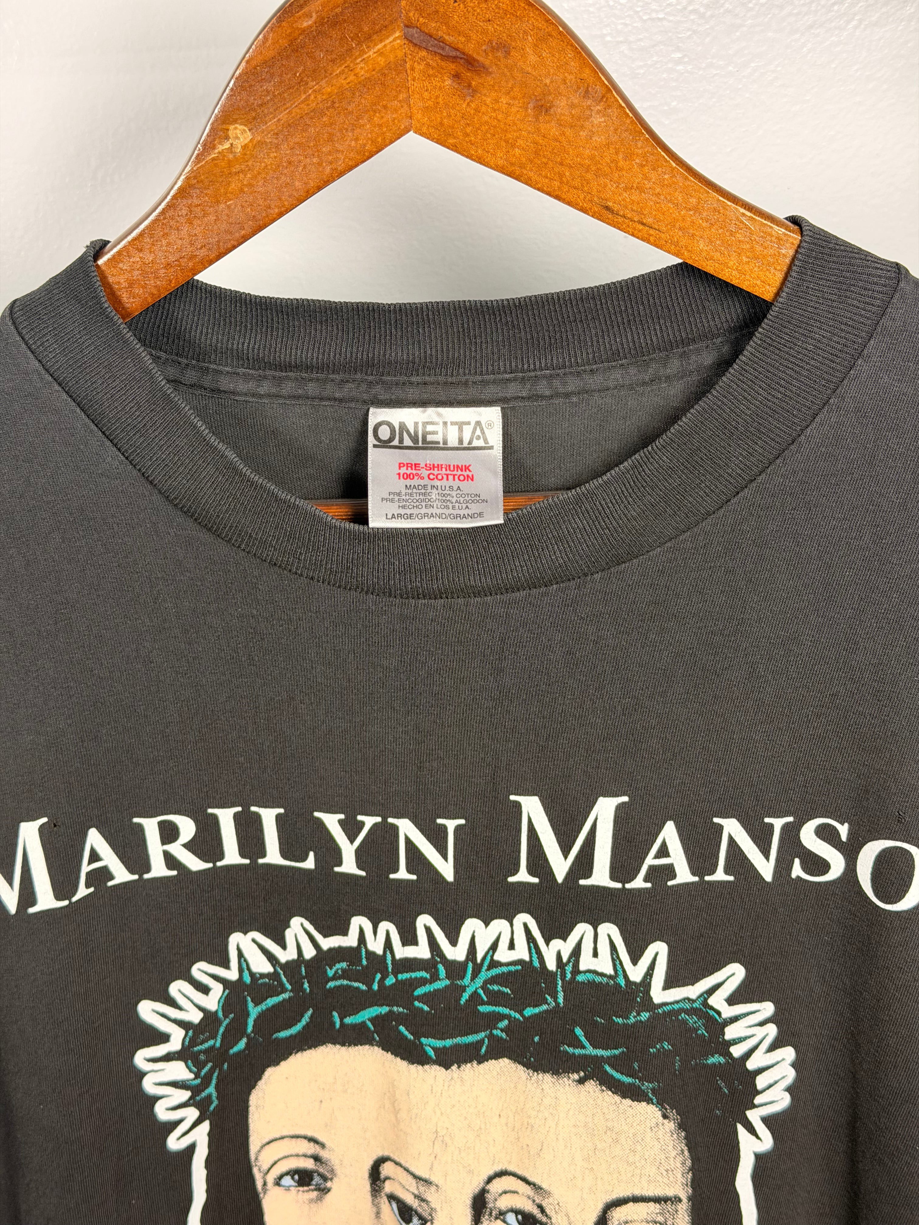 Vintage 90s Marilyn Manson Believe T-Shirt