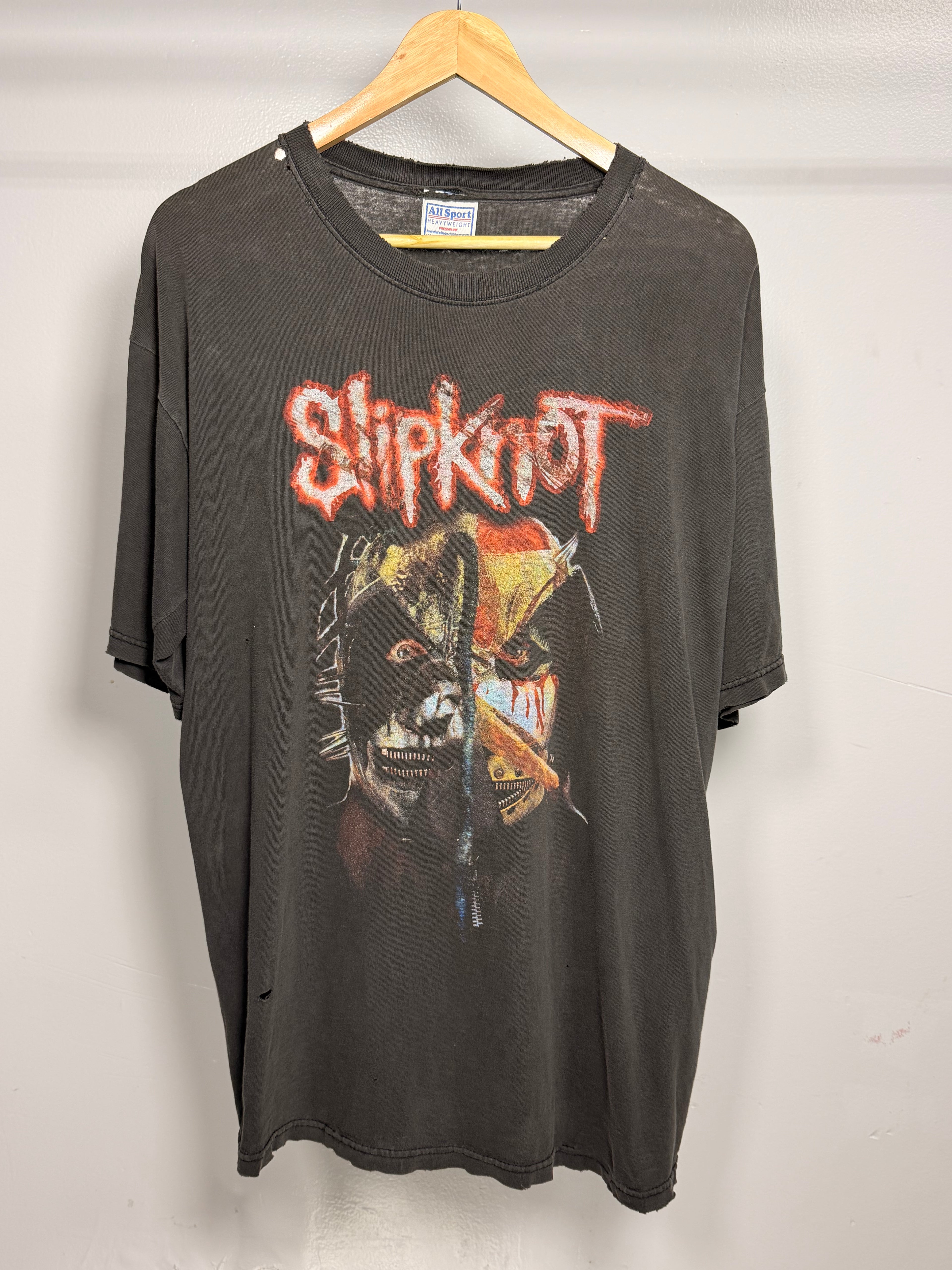 Vintage SlipKnot Iowa Faded & Thrashed T-Shirt