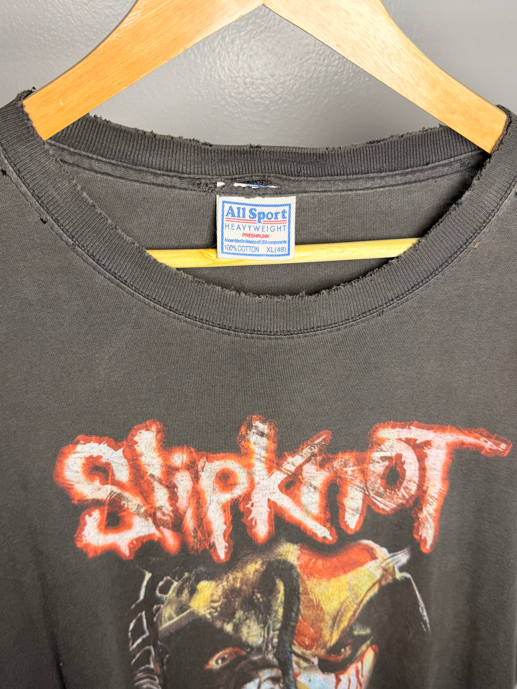 Vintage SlipKnot Iowa Faded & Thrashed T-Shirt