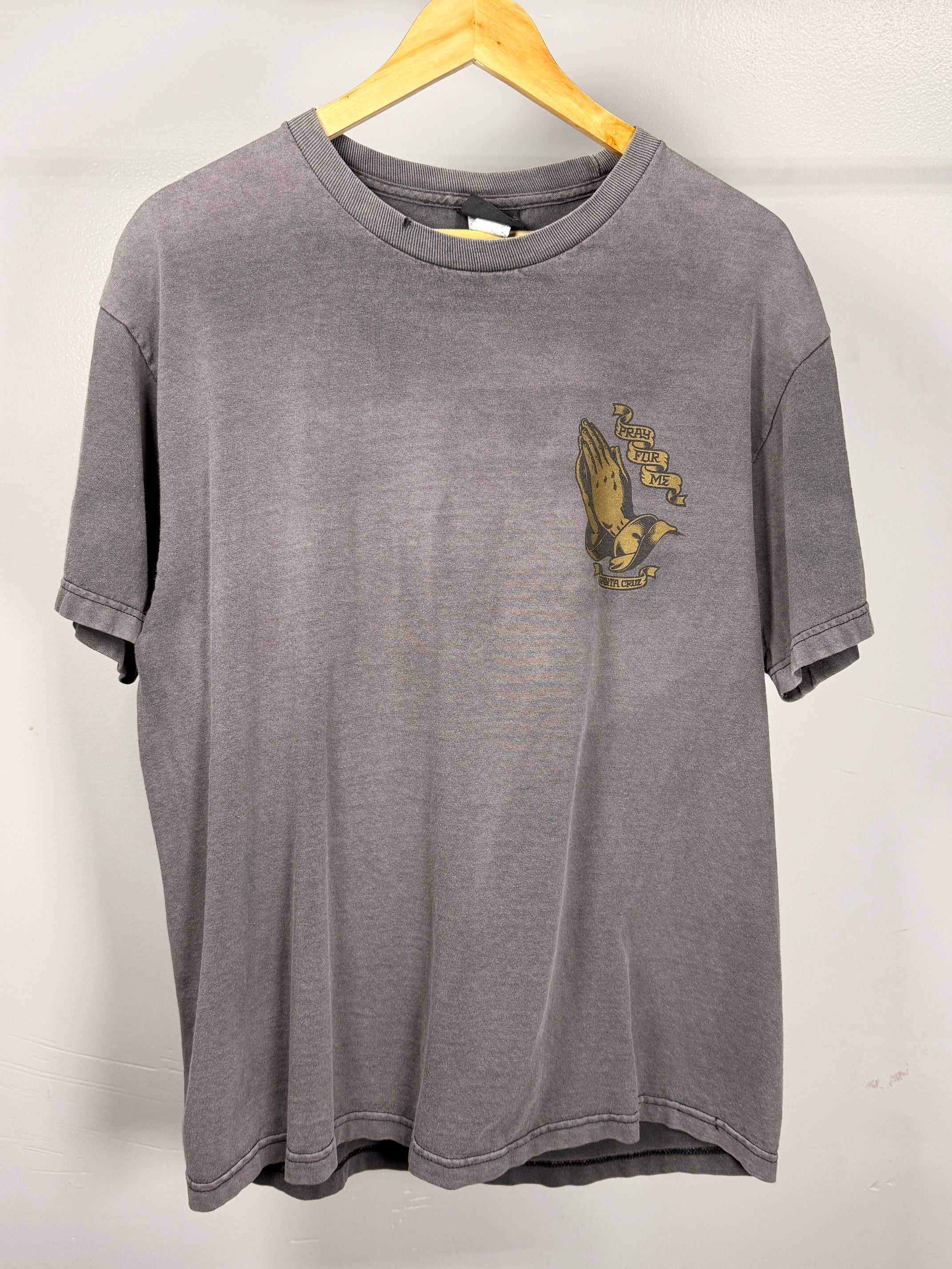 Y2k Virgin Mary Faded & Thrashed T-Shirt