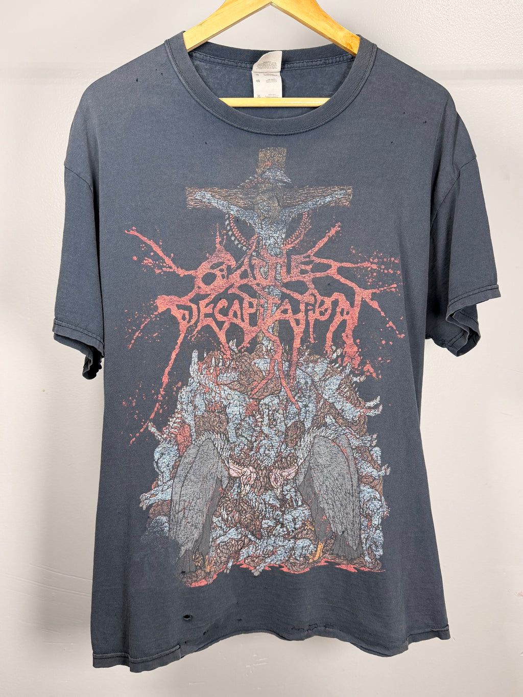 Cattle Decapitation Faded & Thrashed T-Shirt