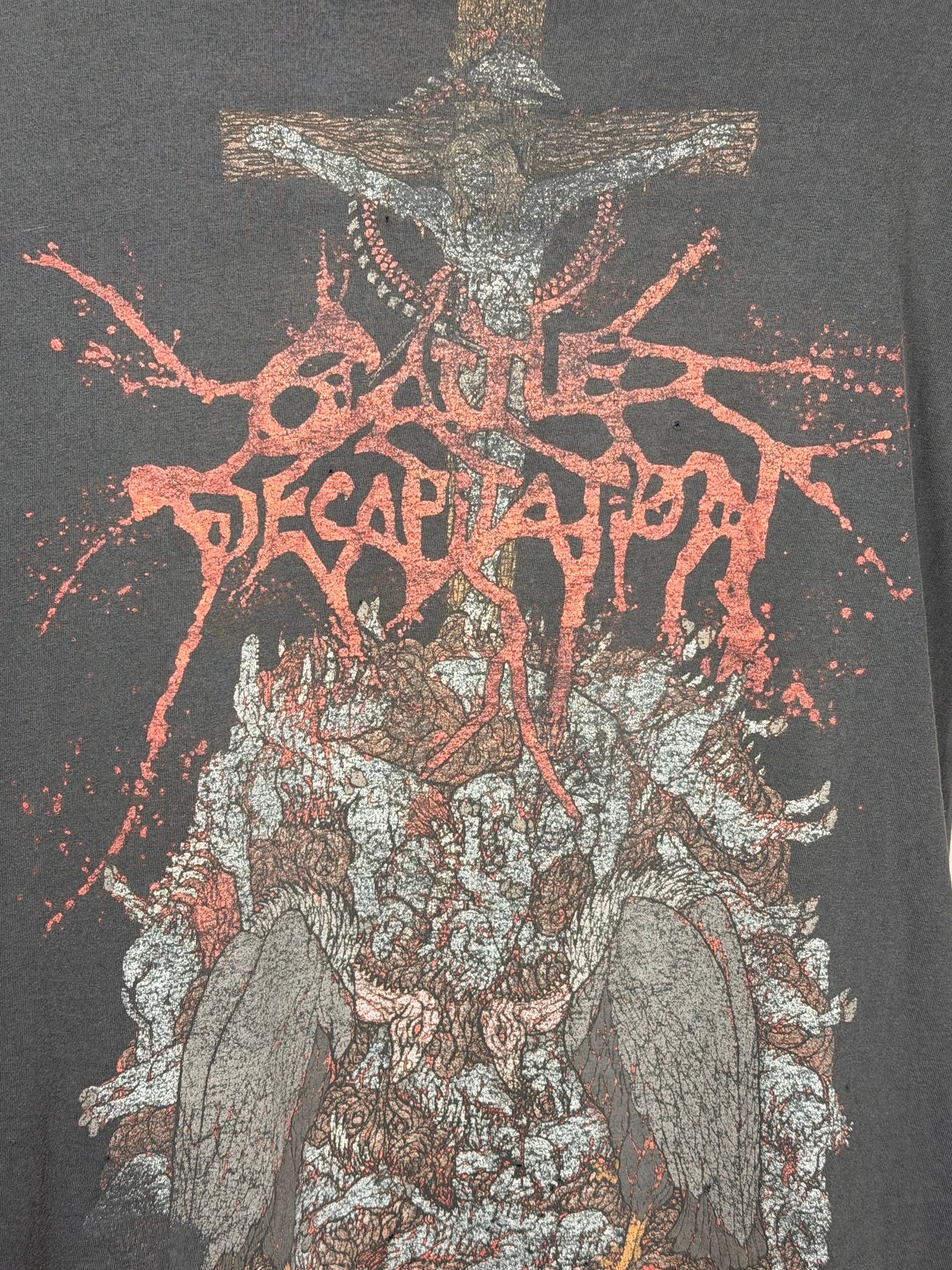 Cattle Decapitation Faded & Thrashed T-Shirt