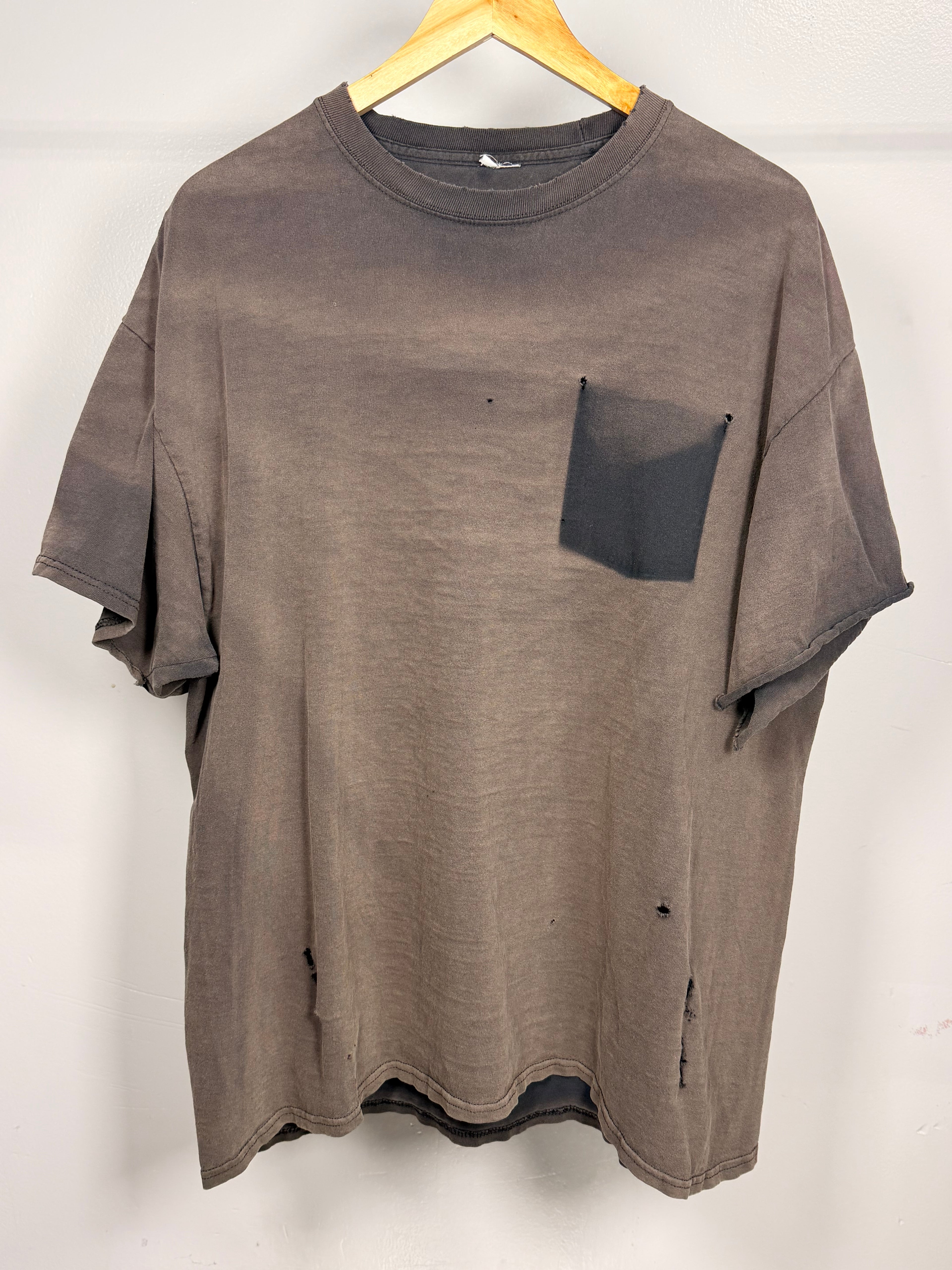 Faded & Thrashed Biker T-Shirt
