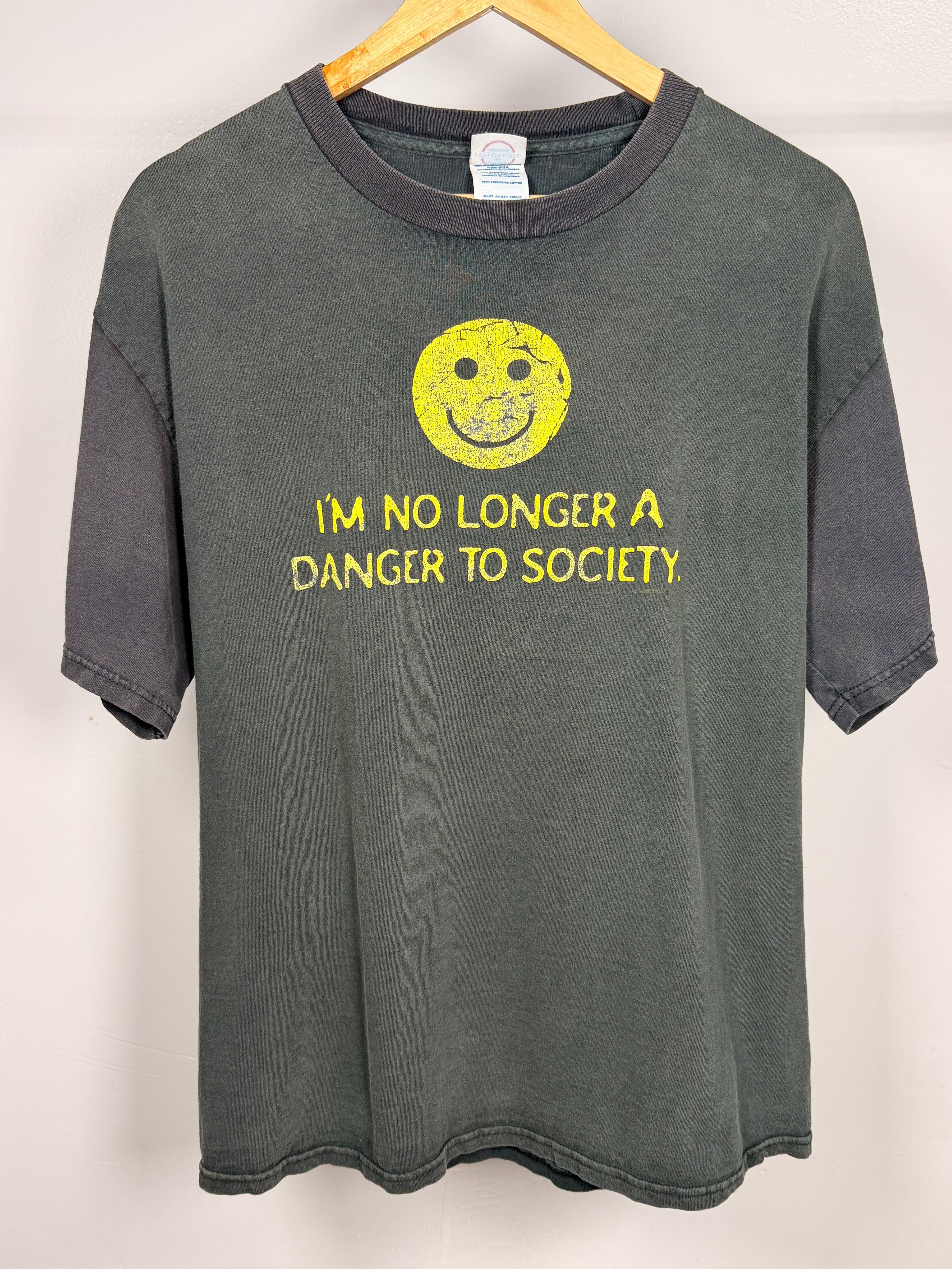 Faded Y2K Prozac Parody T-Shirt