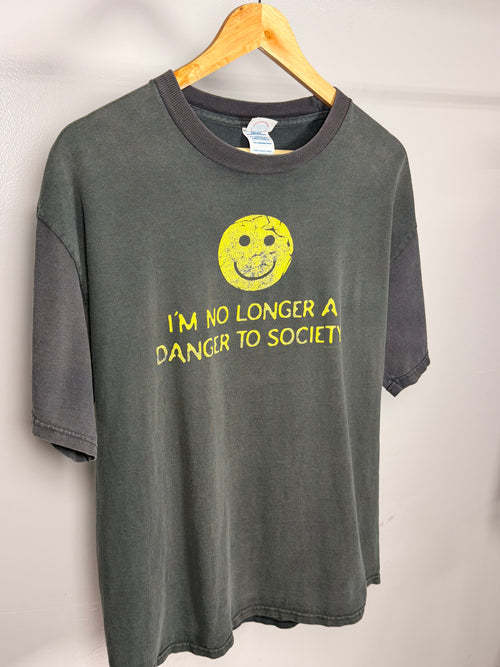 Faded Y2K Prozac Parody T-Shirt