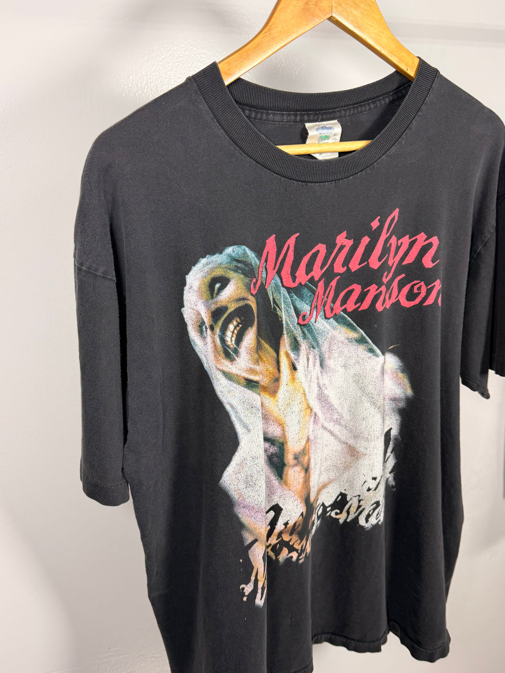 Vintage 90's Marilyn Manson Sweet Dreams Are Made Of This Faded T-Shirt