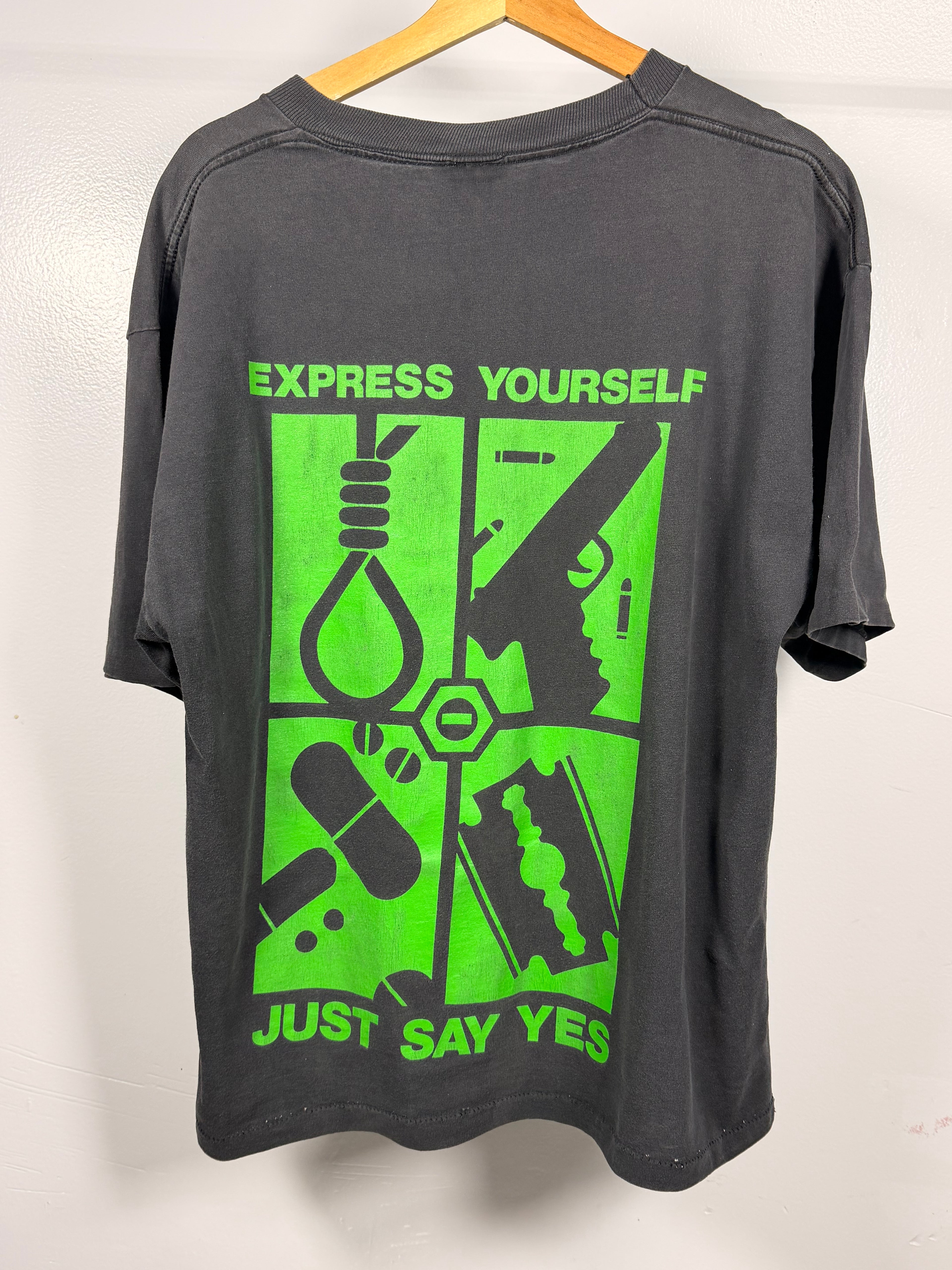 Vintage 90's Type O Negative Bloody Kisses Faded T-Shirt