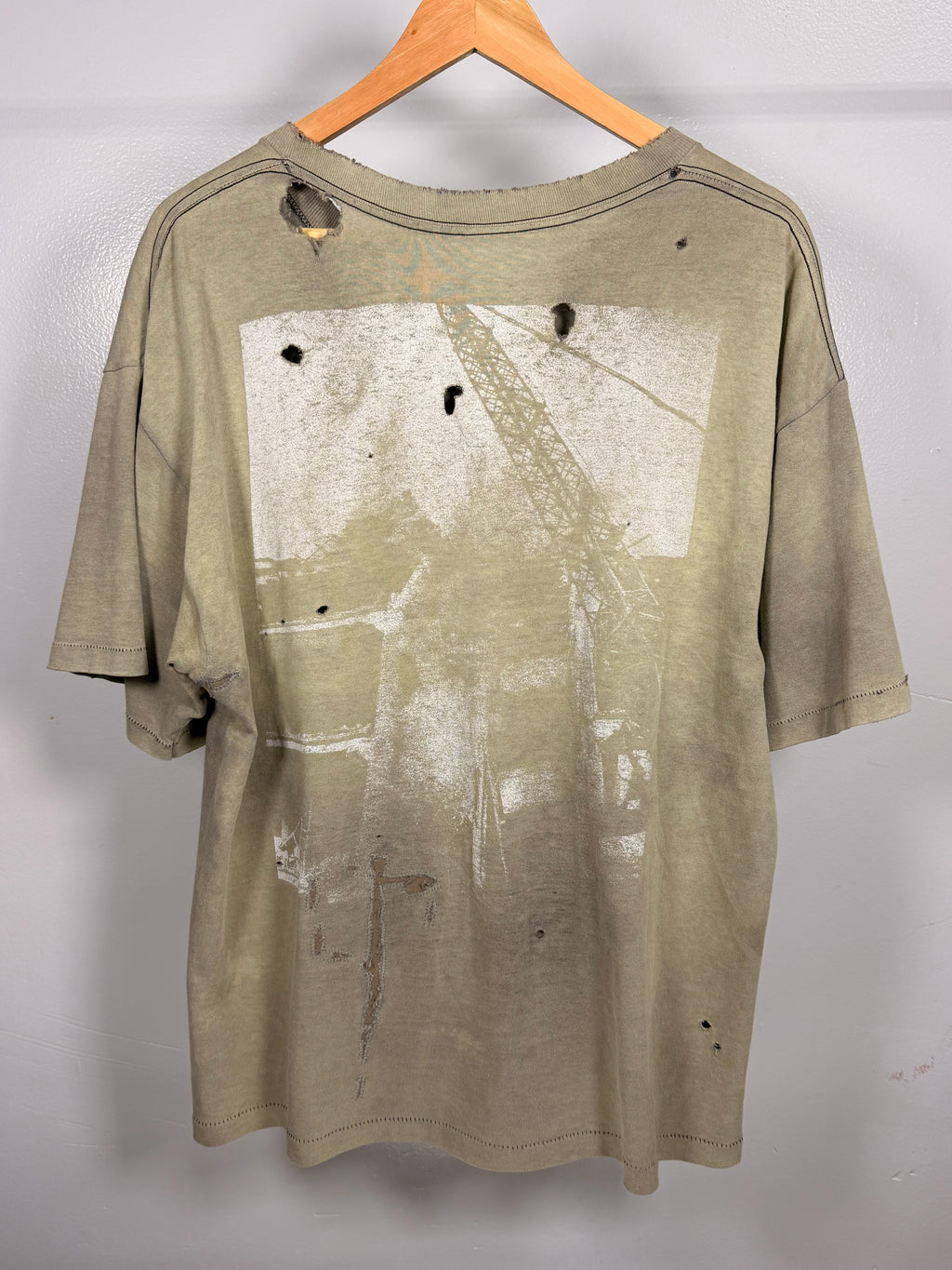 Vintage 90's Rage Against The Machine Che Guevara Faded & Thrashed T-Shirt