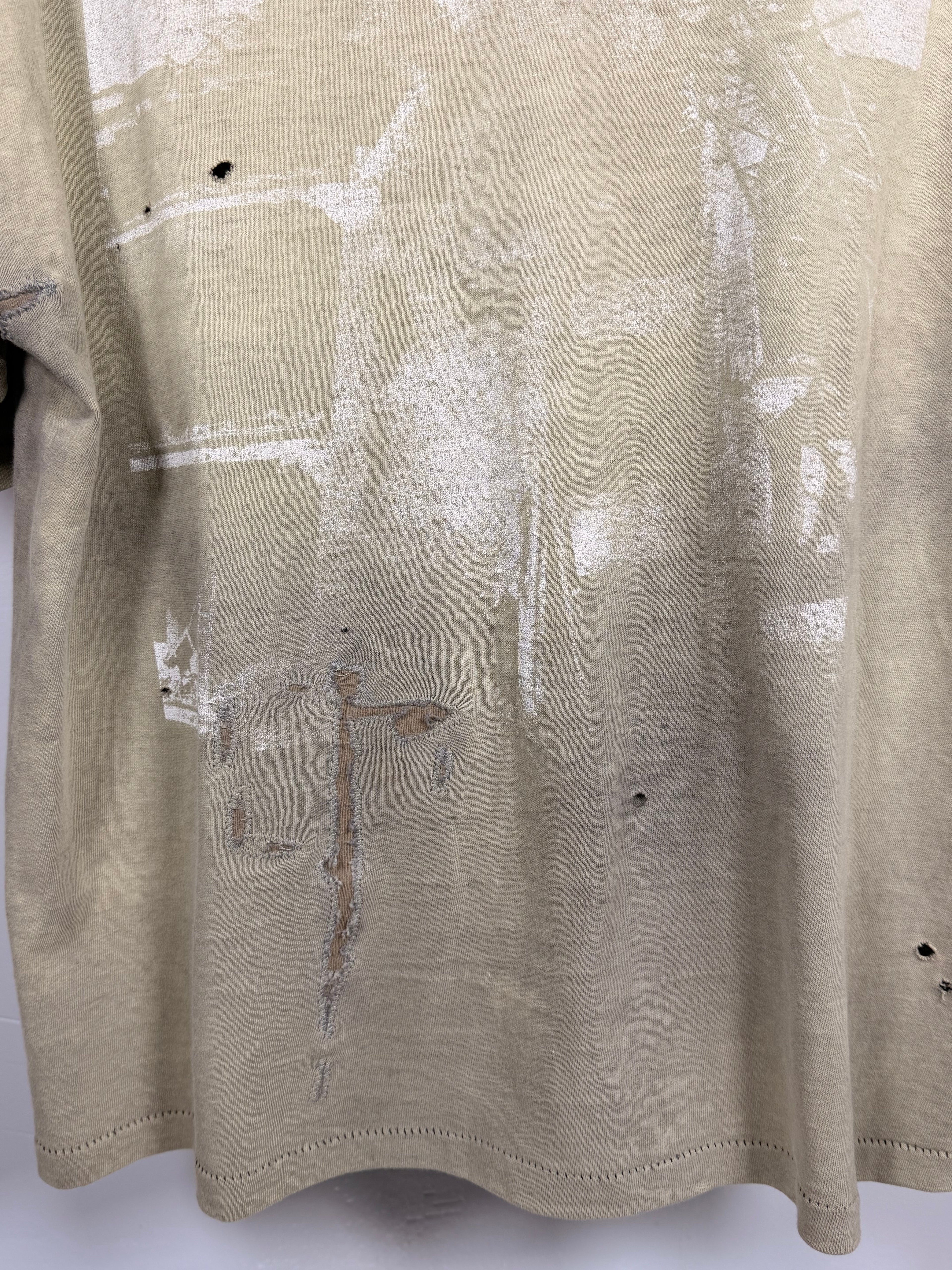 Vintage 90's Rage Against The Machine Che Guevara Faded & Thrashed T-Shirt