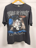 Vintage 90's Cradle Of Filth Life Is My Sacrifice Faded T-Shirt